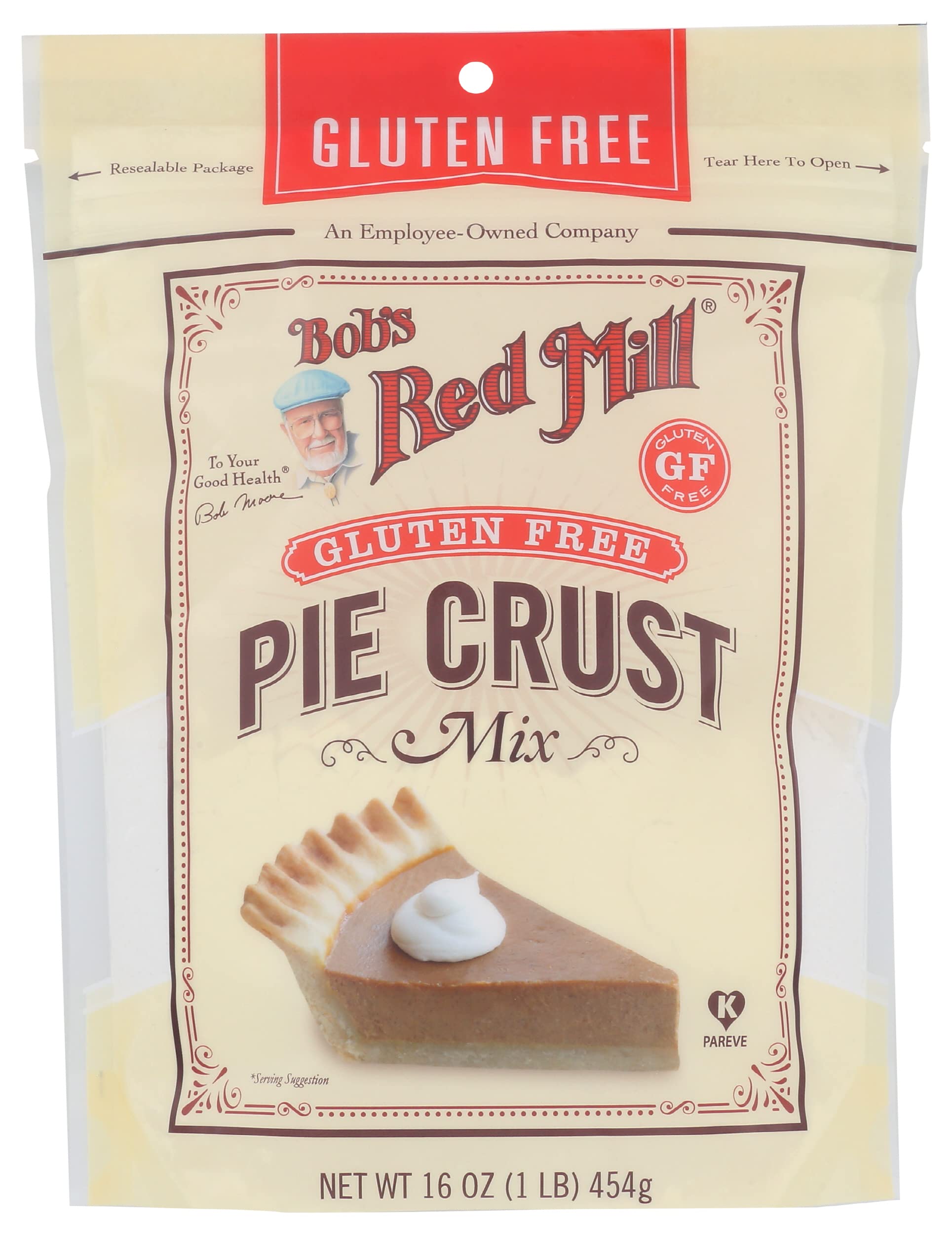 BOBS RED MILL (Pack of 12) Bob's Red Mill Pie Crust Mix Baking Mix 16 Oz