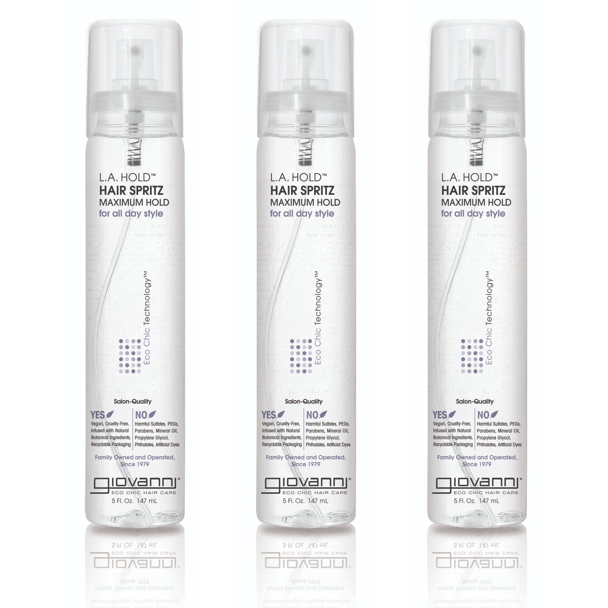 GIOVANNI COSMET (Pack Of 6) Giovanni Cosmetics Spray Hair La Hold 5.1 Fl Oz