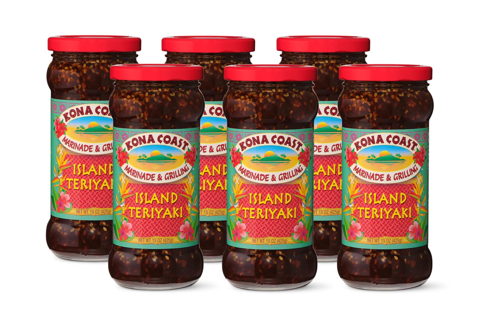 KONA COAST (Pack of 12) Kona Coast Sauce Teriyaki Island 15 Oz