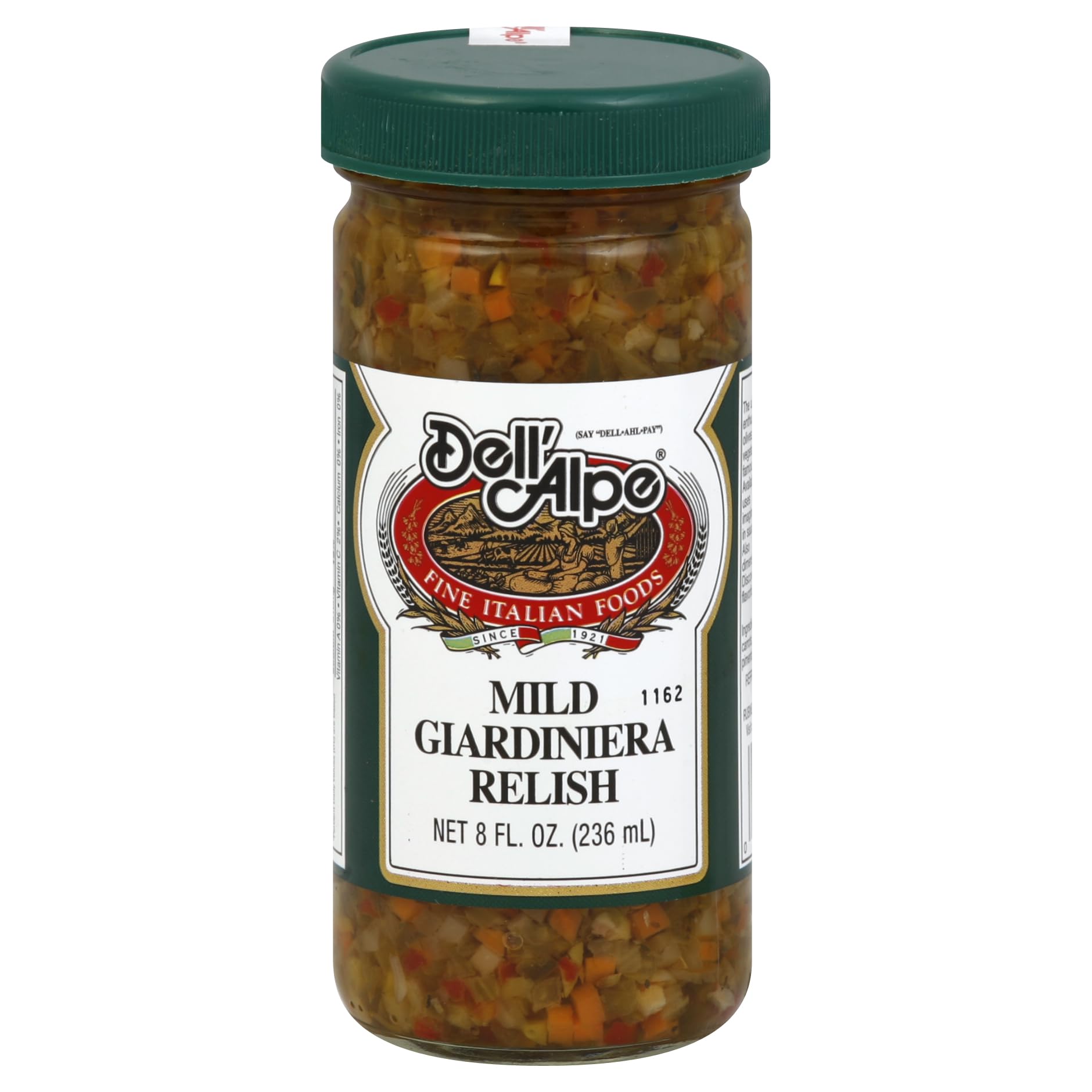 Dell Alpe Giardiniera Relish Mild Peppers