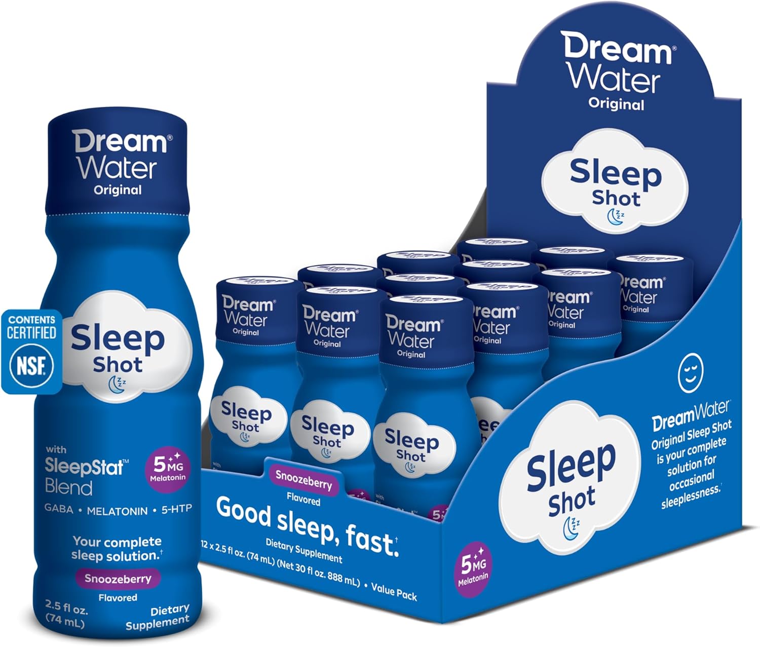 Dream Water Shot Original Snoozeberry