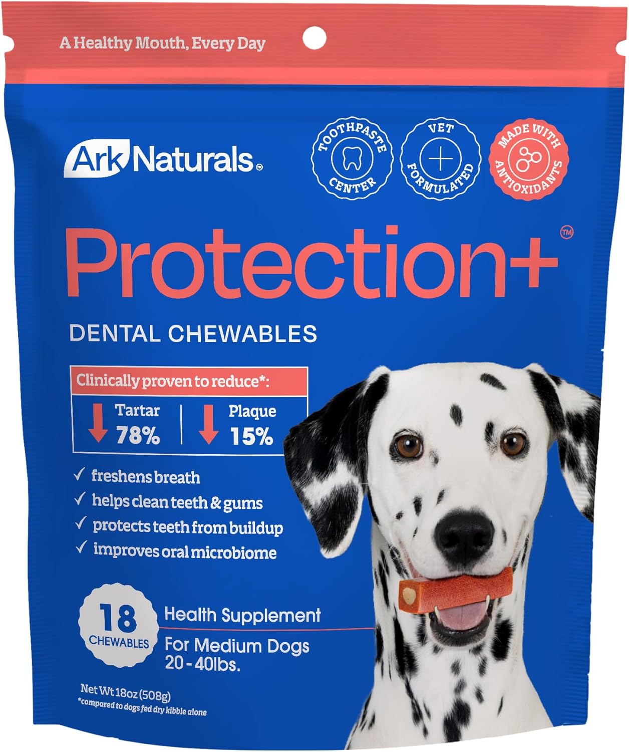 ARK NATURALS (Pack of 3) Ark Naturals Pet Toothpaste Chewable Dog Oral Care Fresh Breat 18 Oz