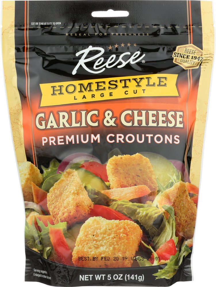 Reese Home-Style Garlic Cheddar Croutons