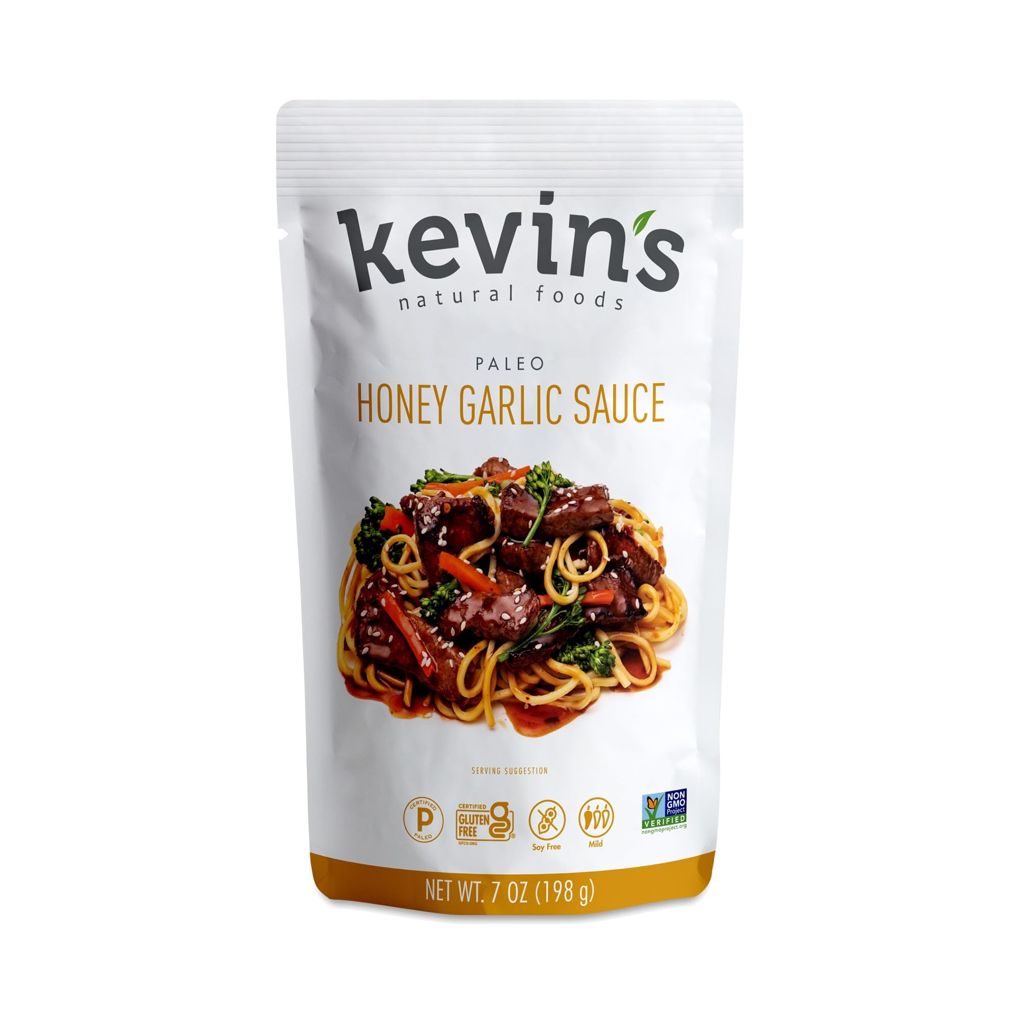 Kevin's Natural Foods Honey Garlic Sauce Natural Condiment