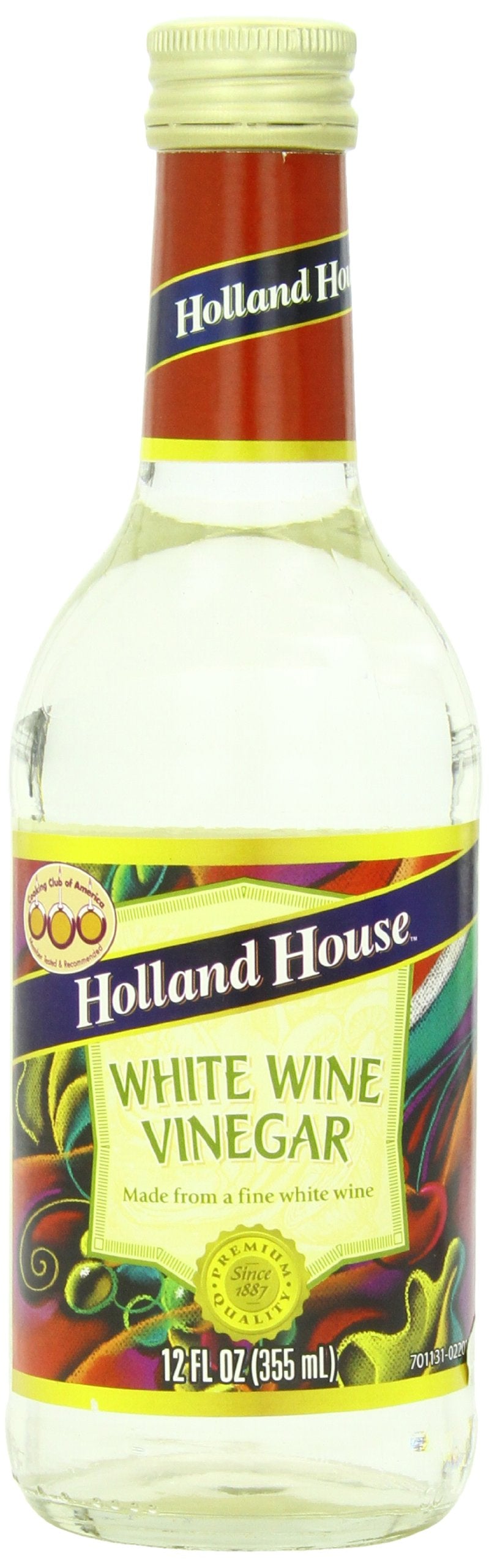 HOLLAND HOUSE (Pack Of 12) Holland House Wine White Vinegar 12 Oz