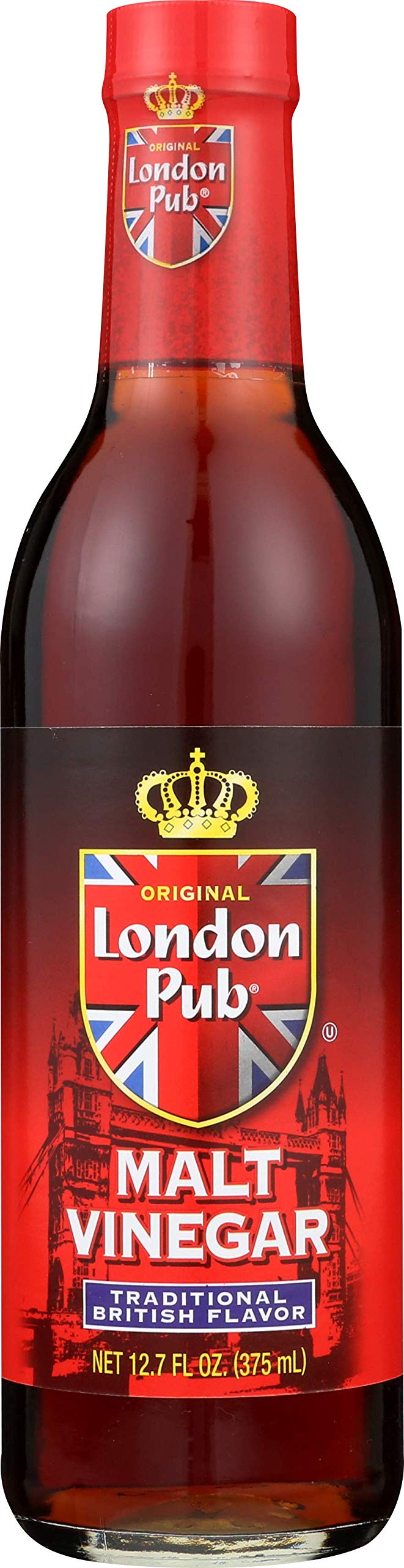 LONDON PUB (Pack of 18) London Pub Vinegar Malt Non-Balsamic Vinegar 12.7 Oz