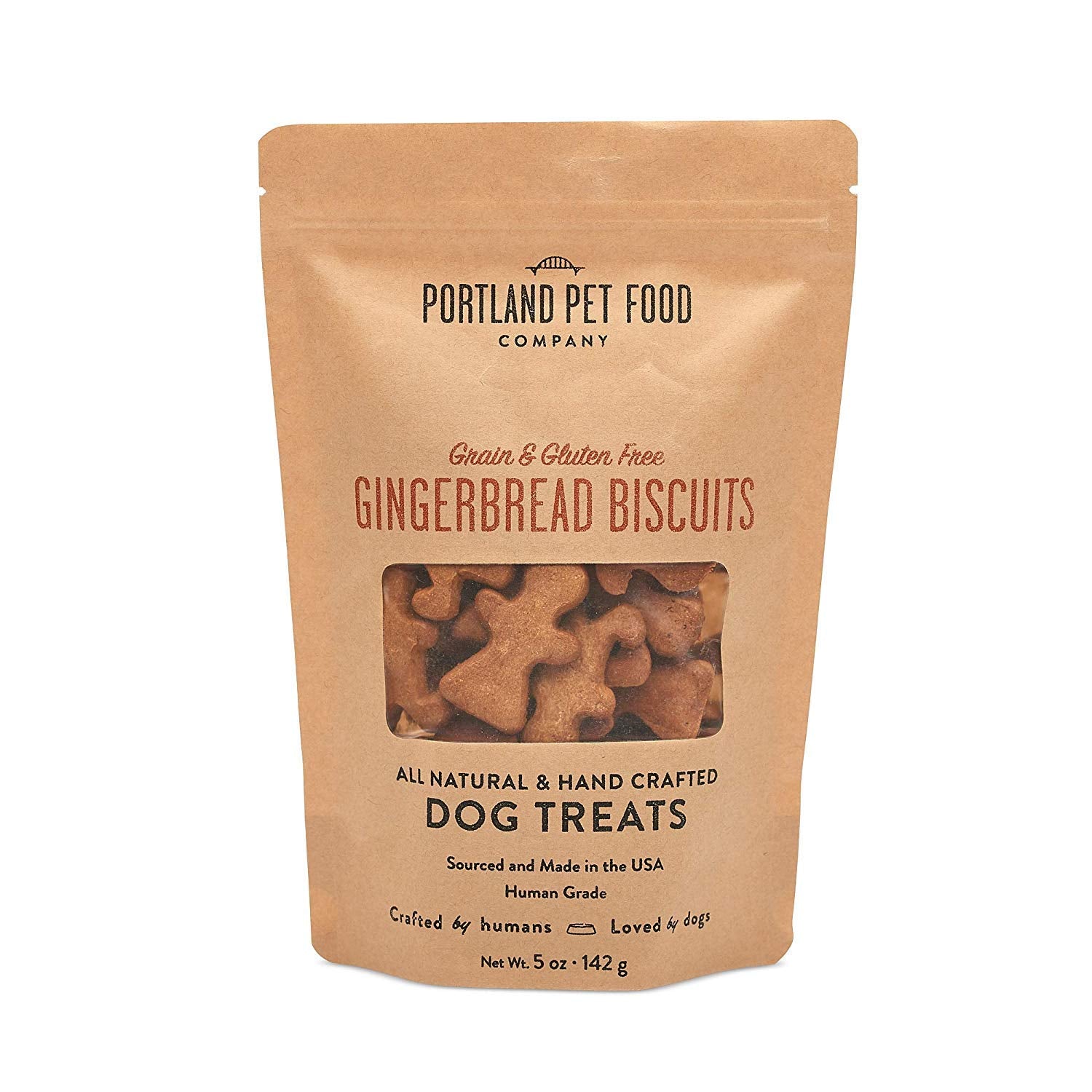 Portland Pet Food Company Biscuit Dog Gingerbread