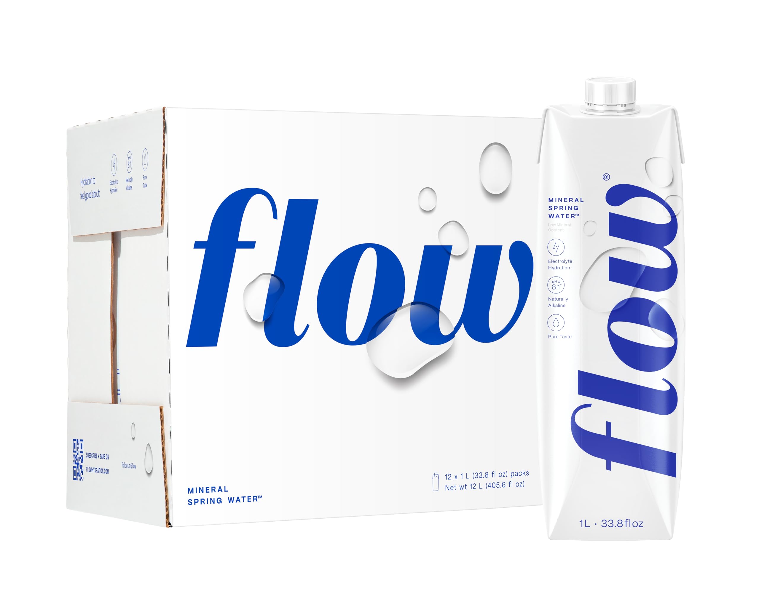 Flow Water Alkaline Spring Water