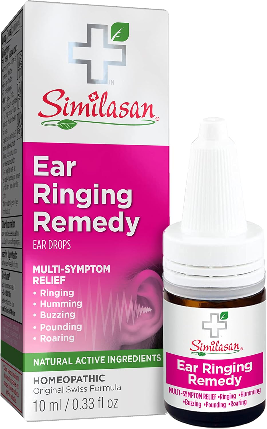 SIMILASAN (Pack of 6) Similasan Ear Drops Ringing Remedy Homeopathic Medicine 0.33 Fl Oz