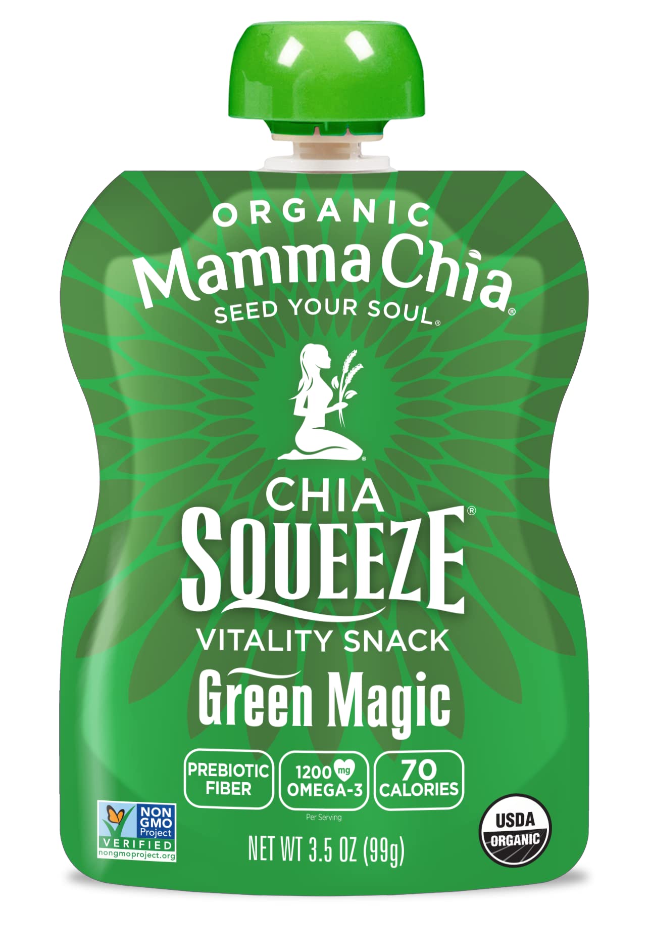 Mammachia Chia Squeeze Green Magic