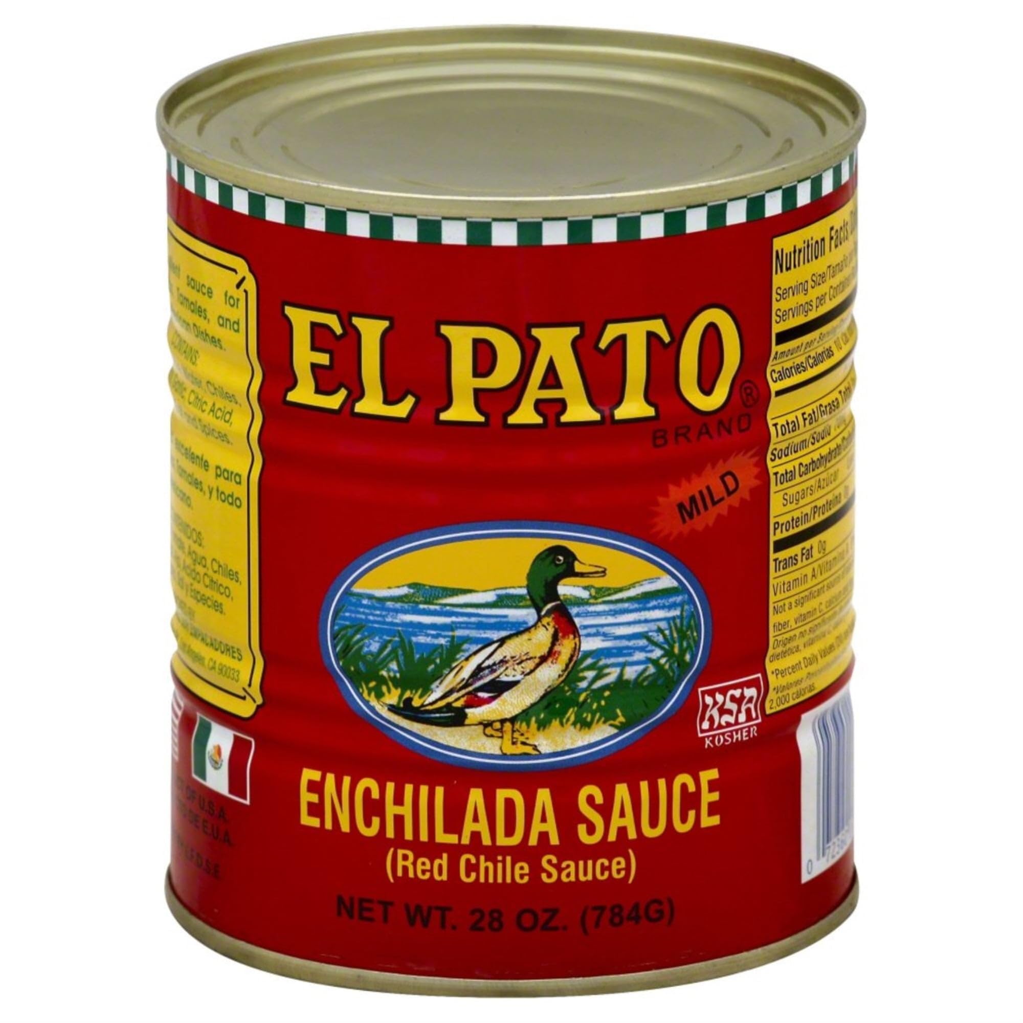 El Pato Red Enchilada Sauce Authentic Mexican Simmer Sauce