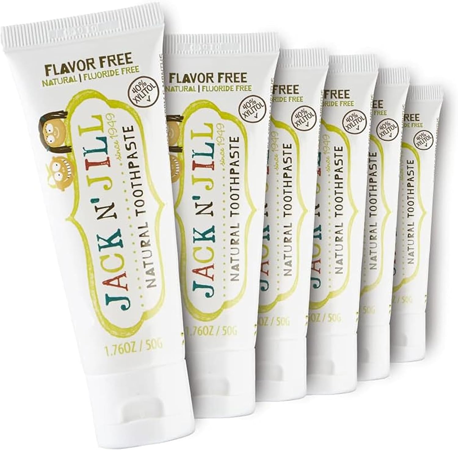 Jack N Jill Kids Toothpaste Flavor Free