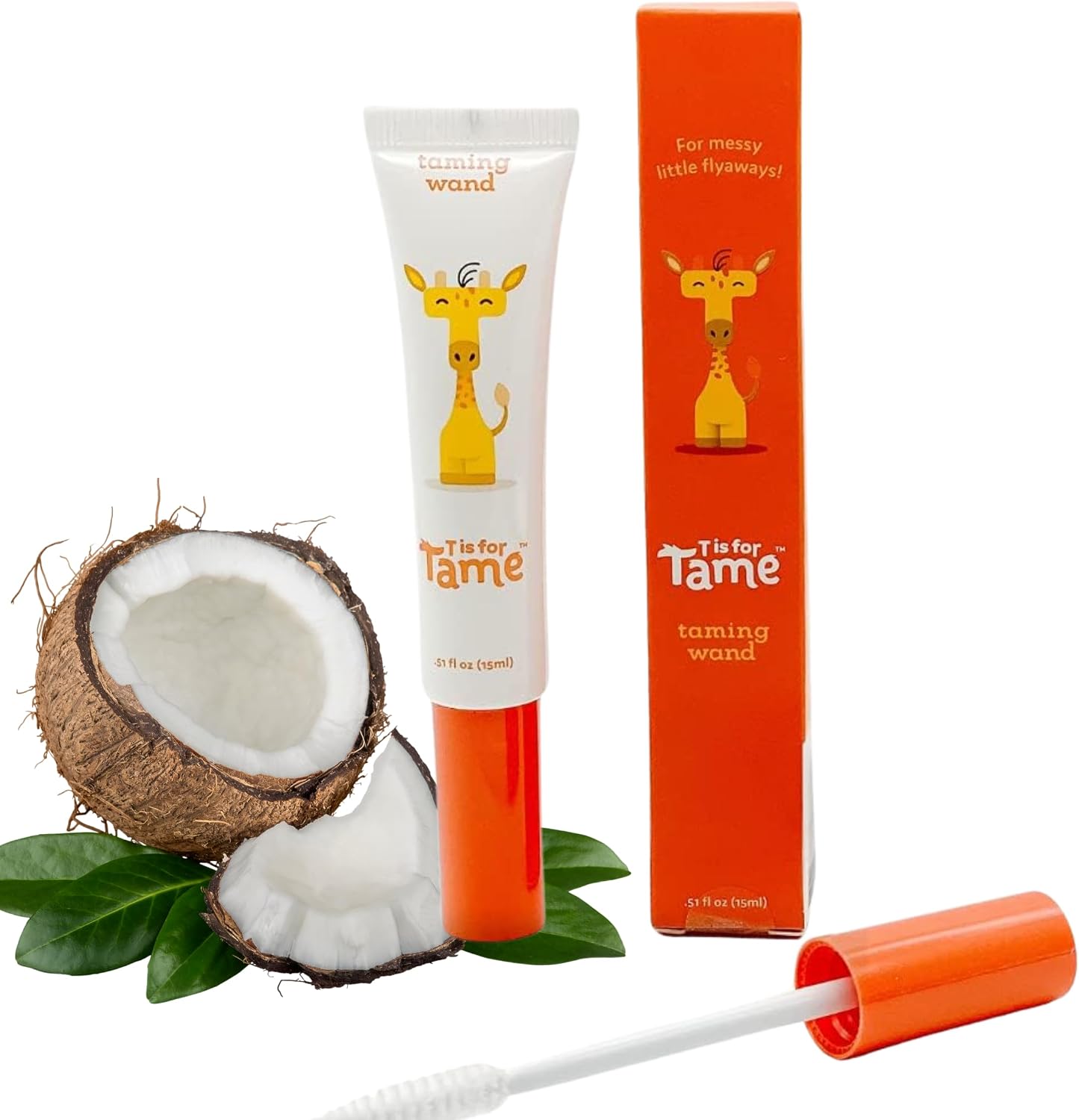 T IS FOR TAME (Pack of 8) T Is for Tame Cream Hair Taming Baby Hair Skin Bath 80 mL