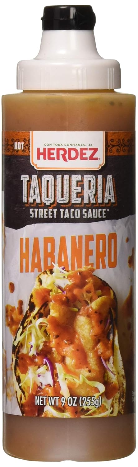 Herdez Taco Sauce Habenero Taqueria Authentic Mexican Condiment
