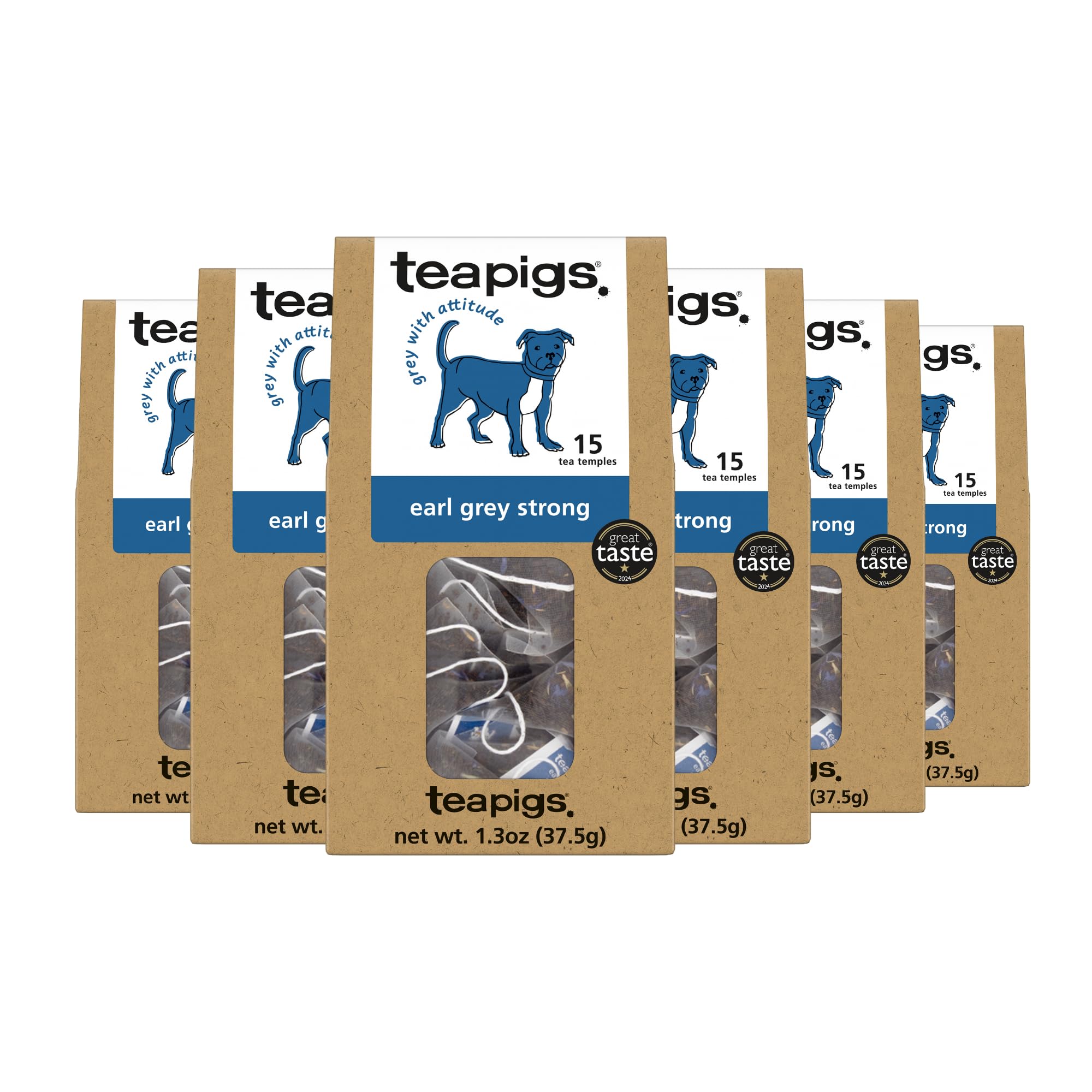 Teapigs Earl Grey Strong Black Tea Bags 15 bag