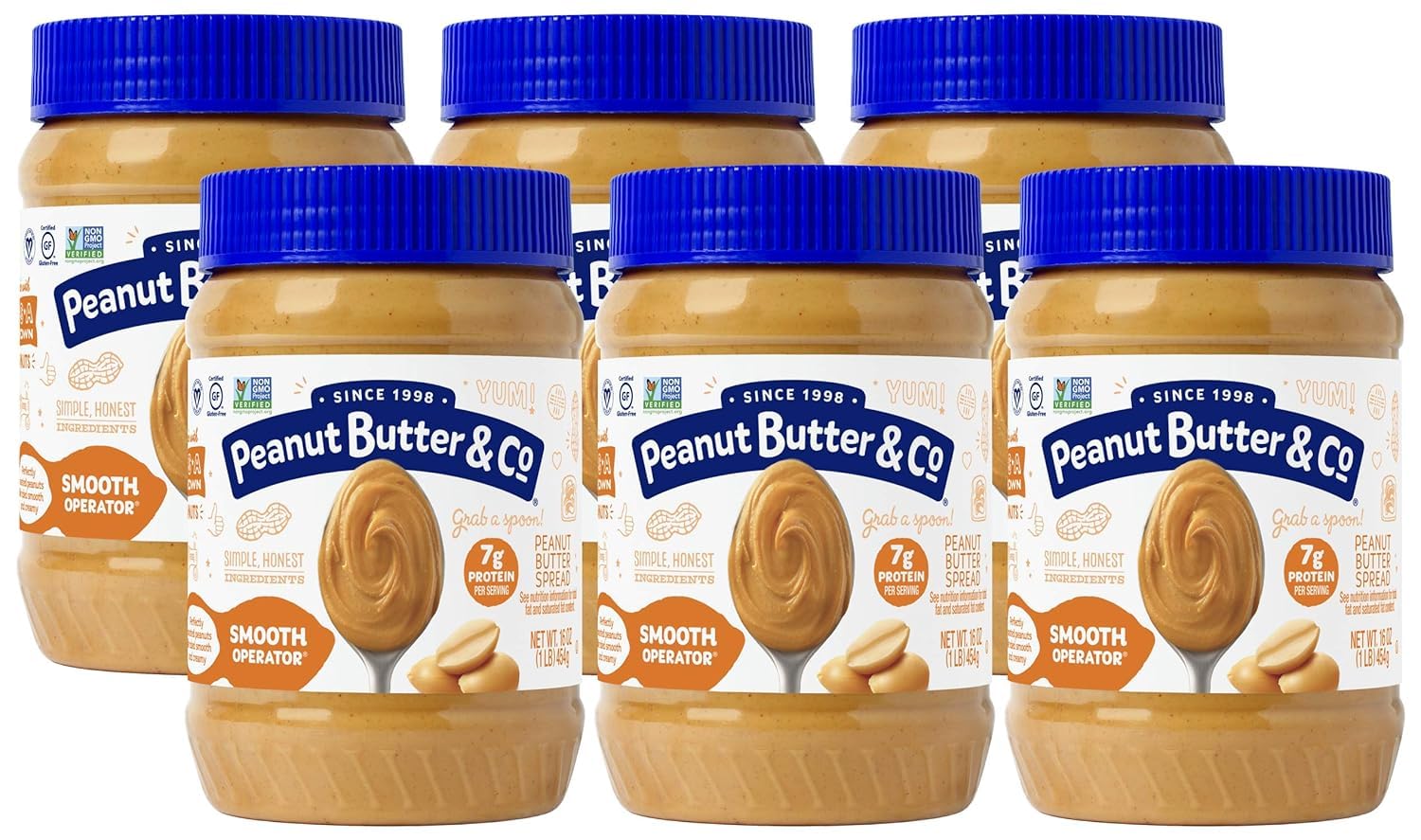 Zing Bars Peanut Butter & Co Smooth Operator Peanut Butter