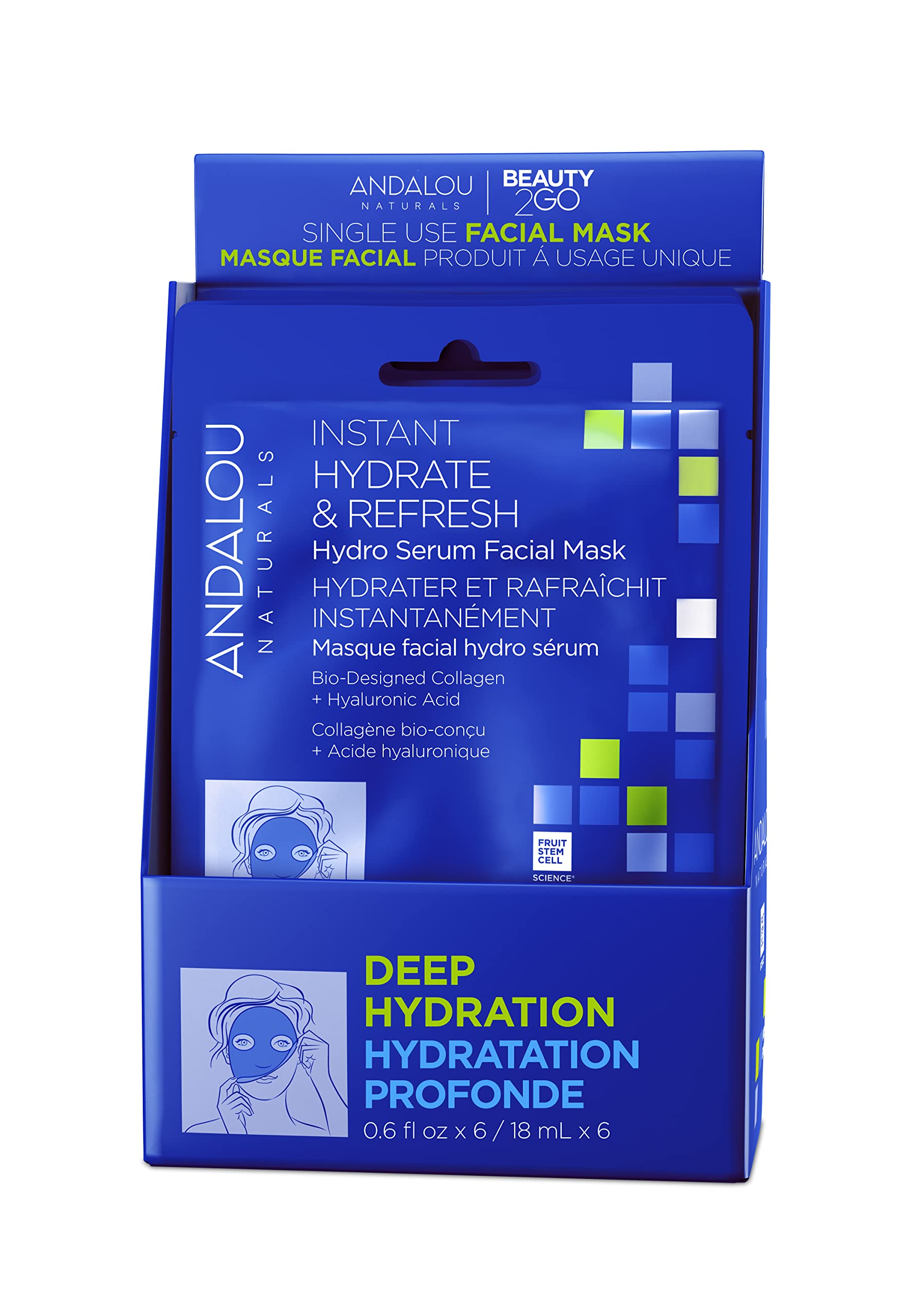Andalou Naturals Mask Sheet Hydrating