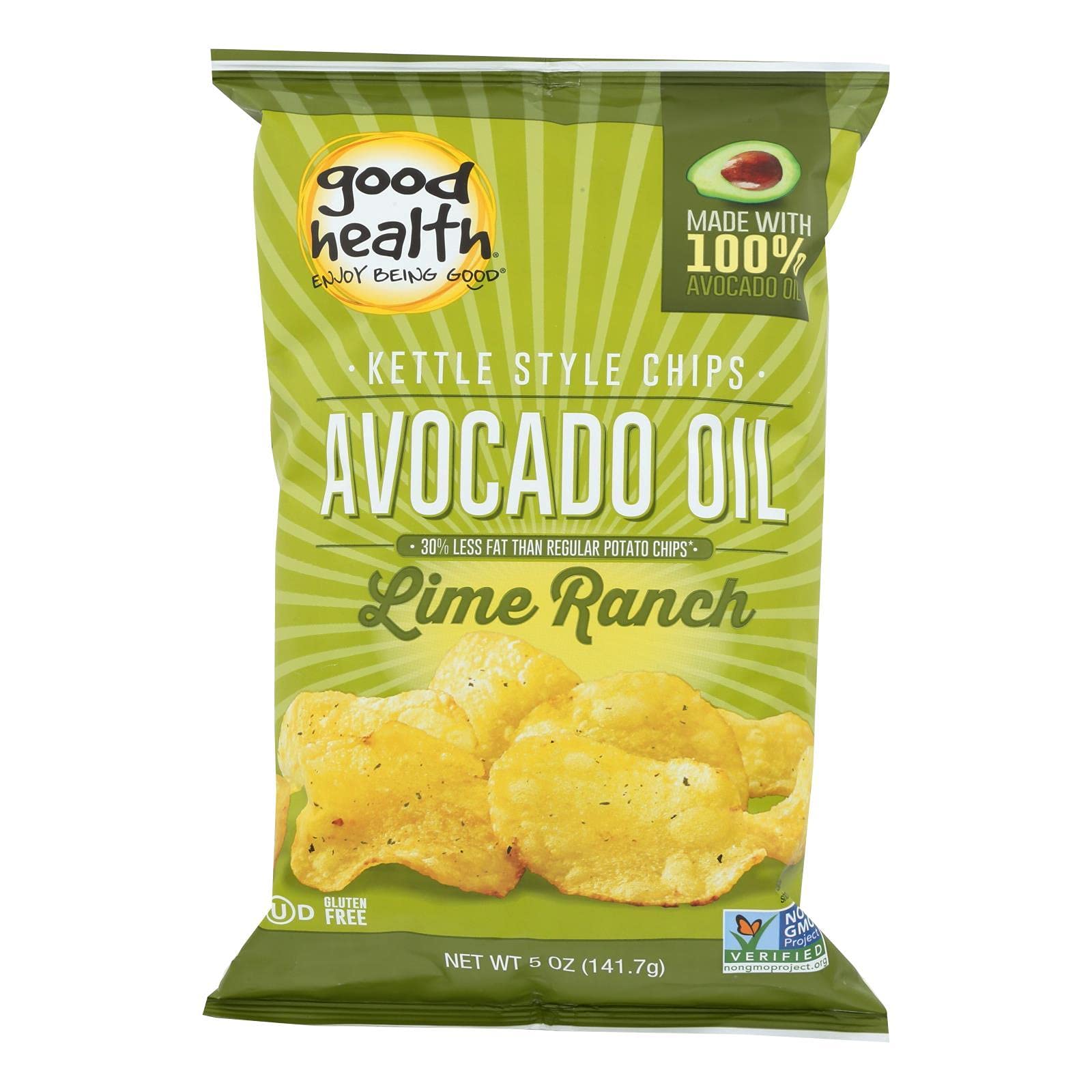 Good Health Kettle Potato Chips, Avocado Oil Chilean Lime