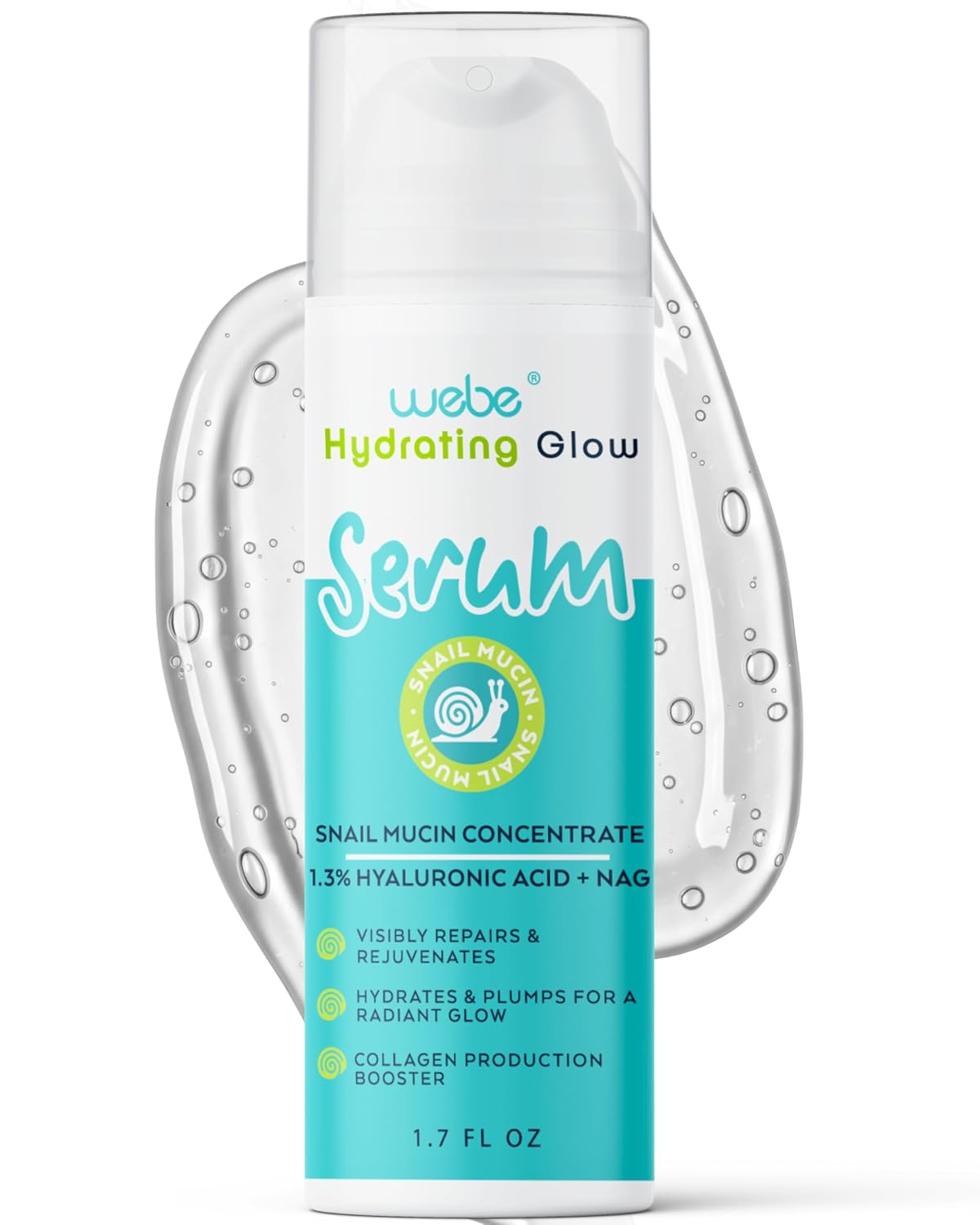 WEBE NATURALS (Pack Of 3) Webe Naturals Serum Hydrating Glow 1.7 Fl Oz