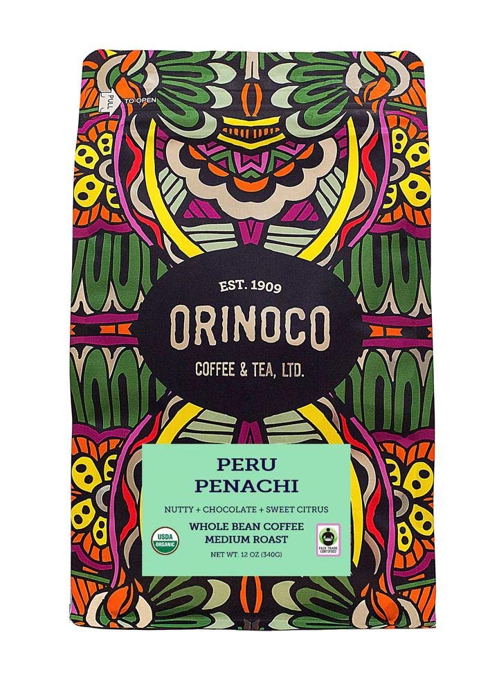 Orinoco Coffee Tea Coffee Whole Bean Peru OFT