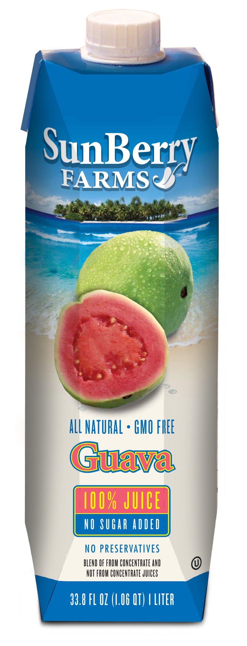 Sunberry Farms Guava Fruit Juice Blend 100% Juice