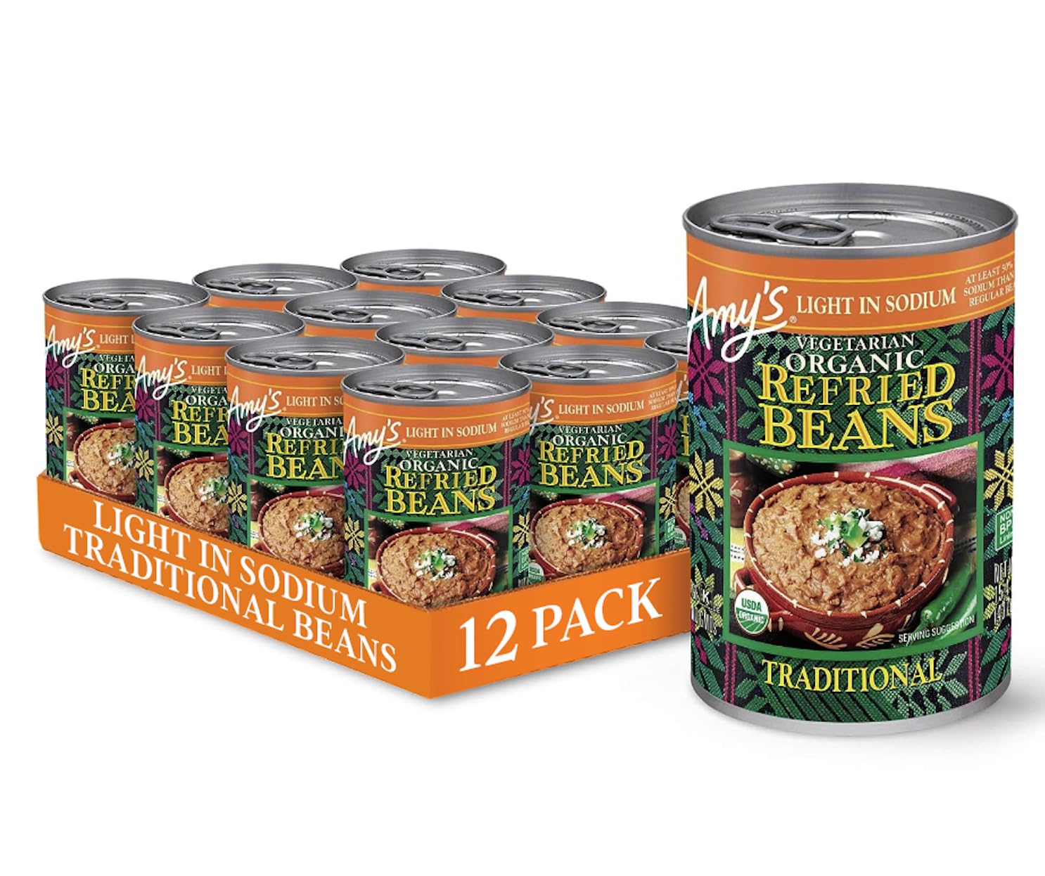Amy's Traditional Refried Beans with Sea Salt