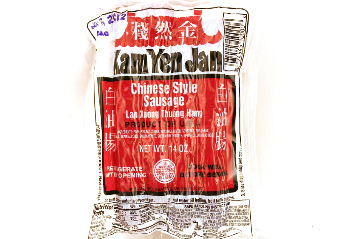 Kam Yen Jan Chinese Style Sausage