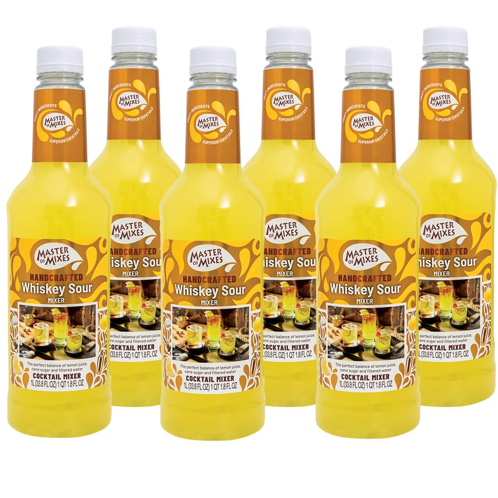 Master Of Mixes Mix Whiskey Sour Natural Mixer