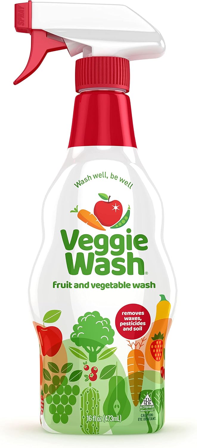 VEGGIE WASH (Pack Of 10) Veggie Wash Wash Fruit & Vegetable 16 Oz