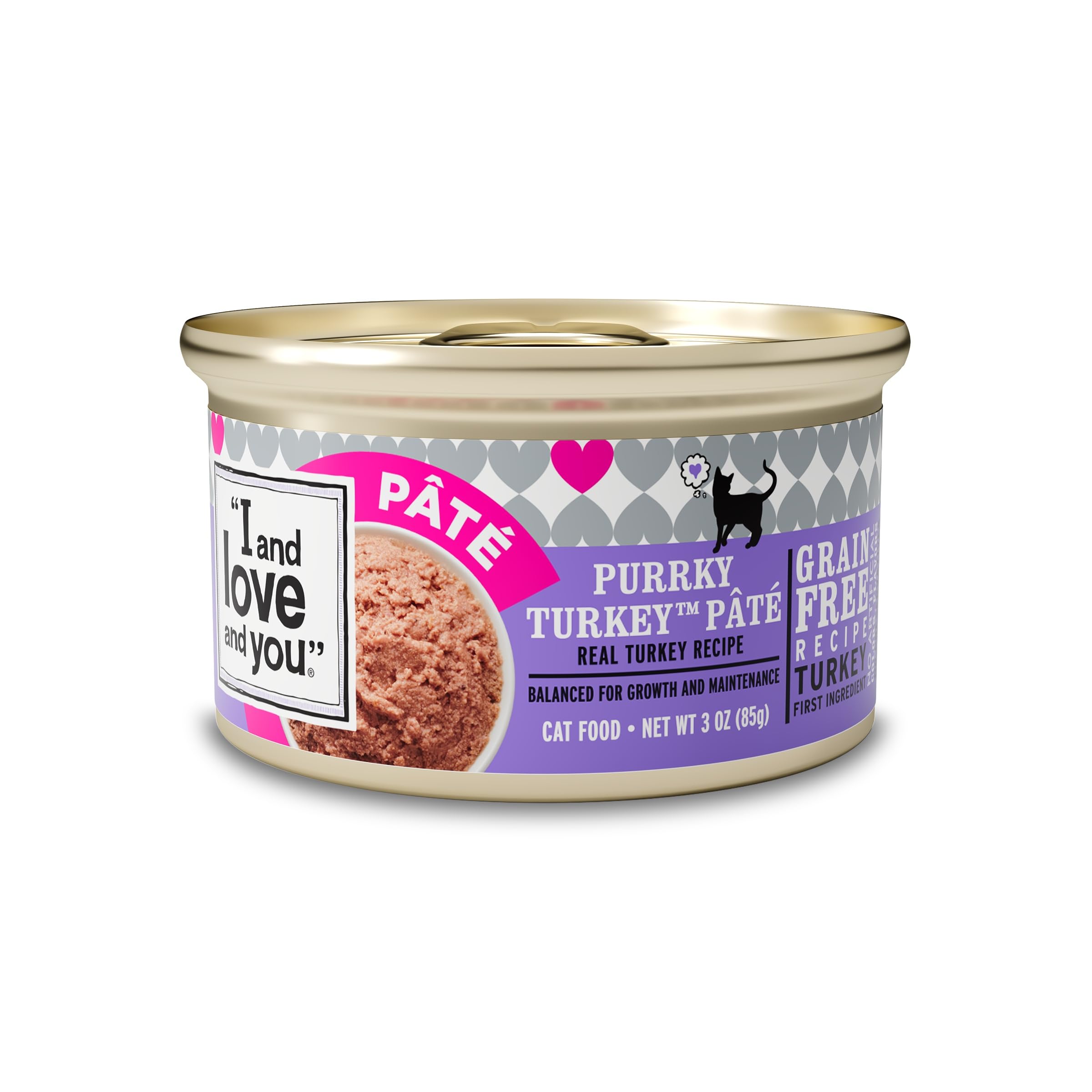 I&Love&You Wet Cat Food, Purrky Turkey Pâté