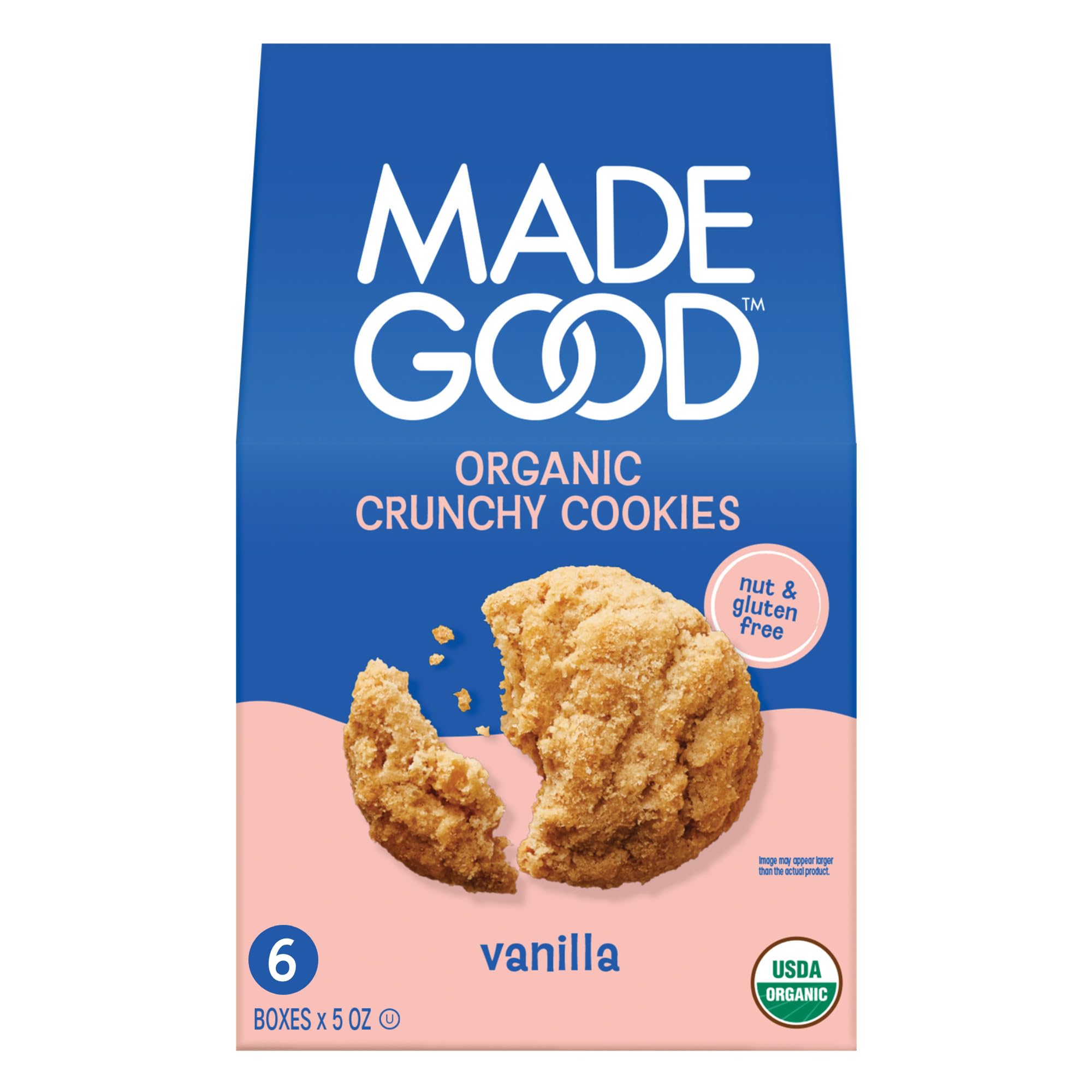Madegood Made Good Vanilla Cookies Organic Classic Hard & Soft Baked Treats