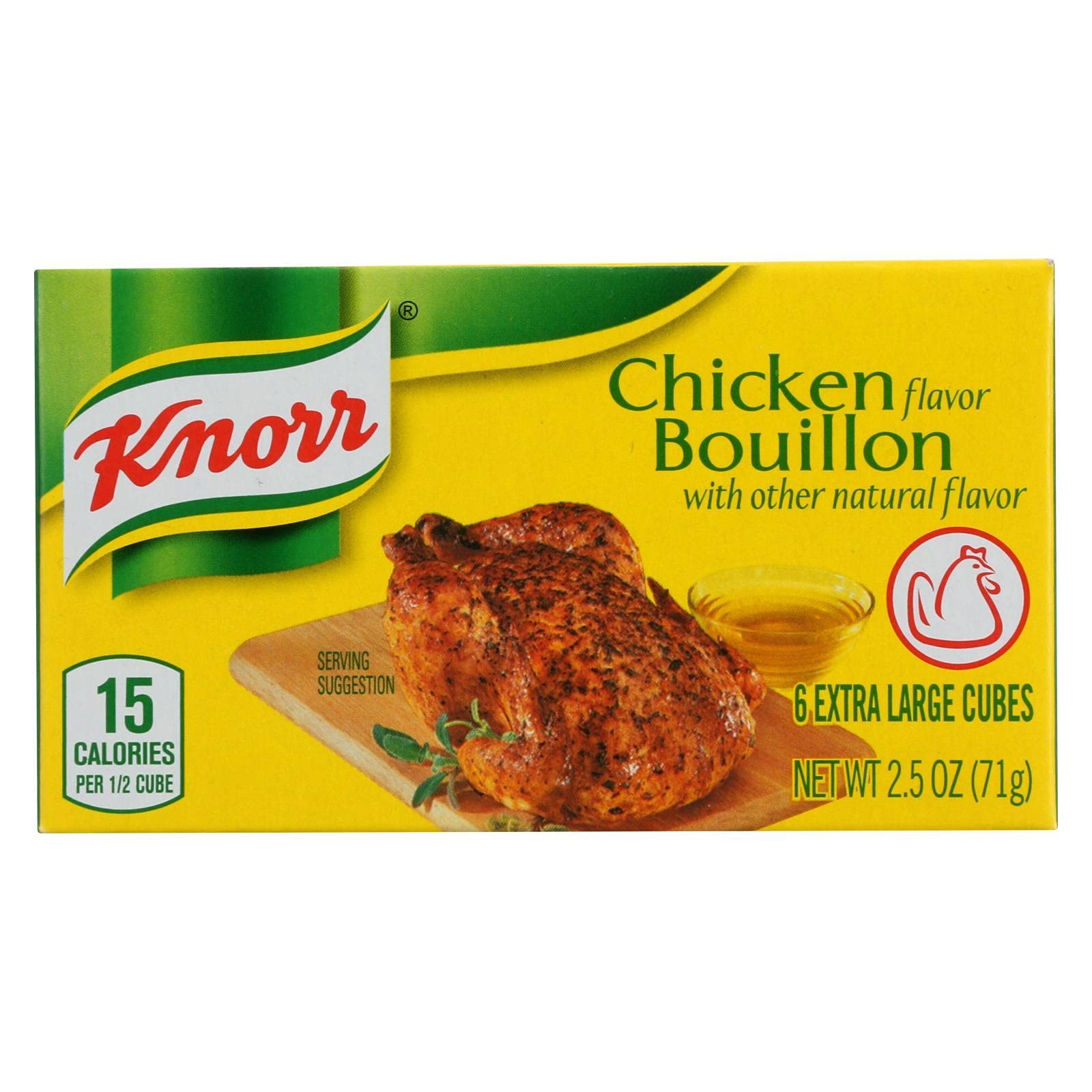 Knorr Chicken Bouillon Cubes 6 Pc Pack