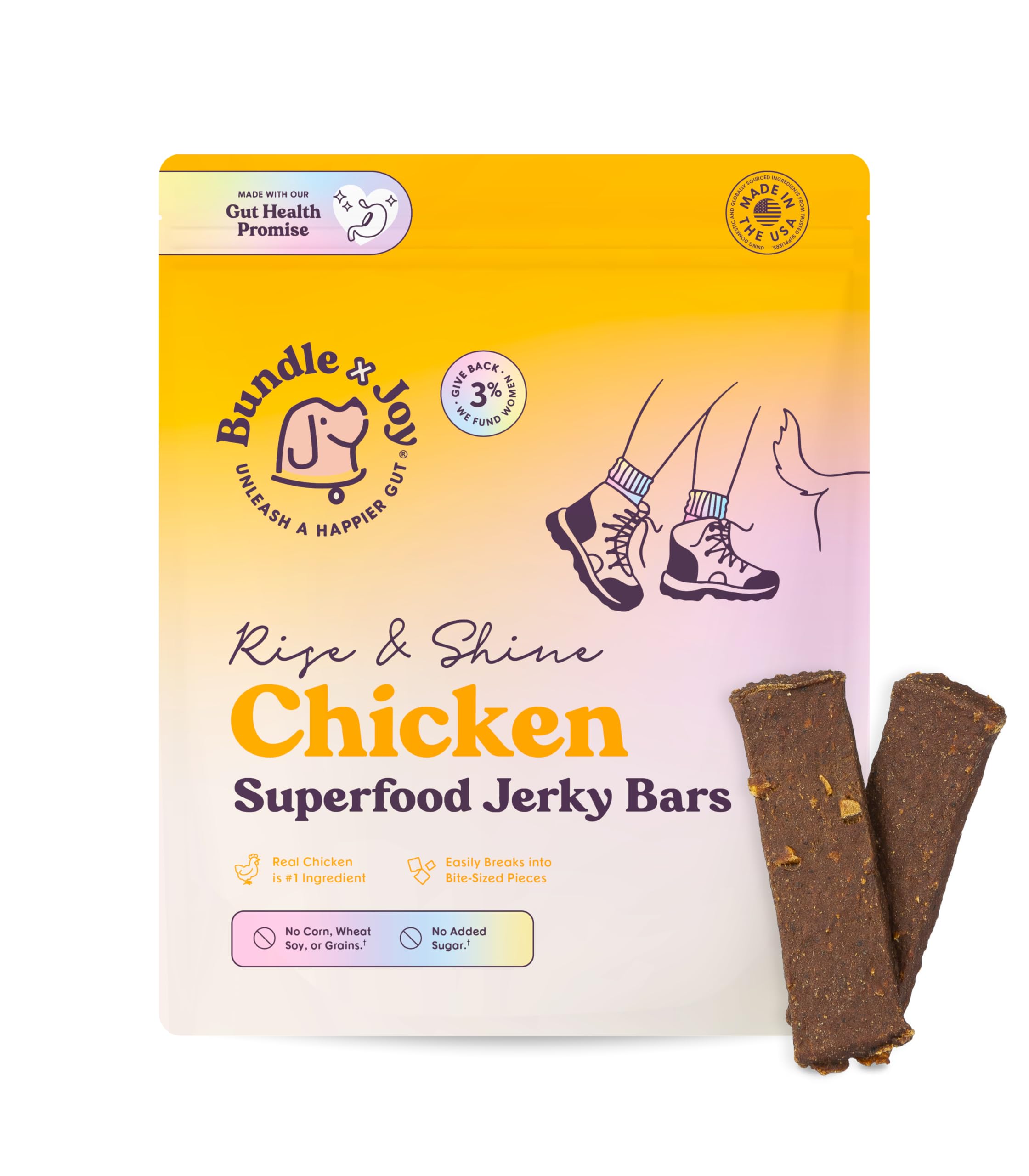 Bundle X Joy Bars Chicken Jerky Superfood