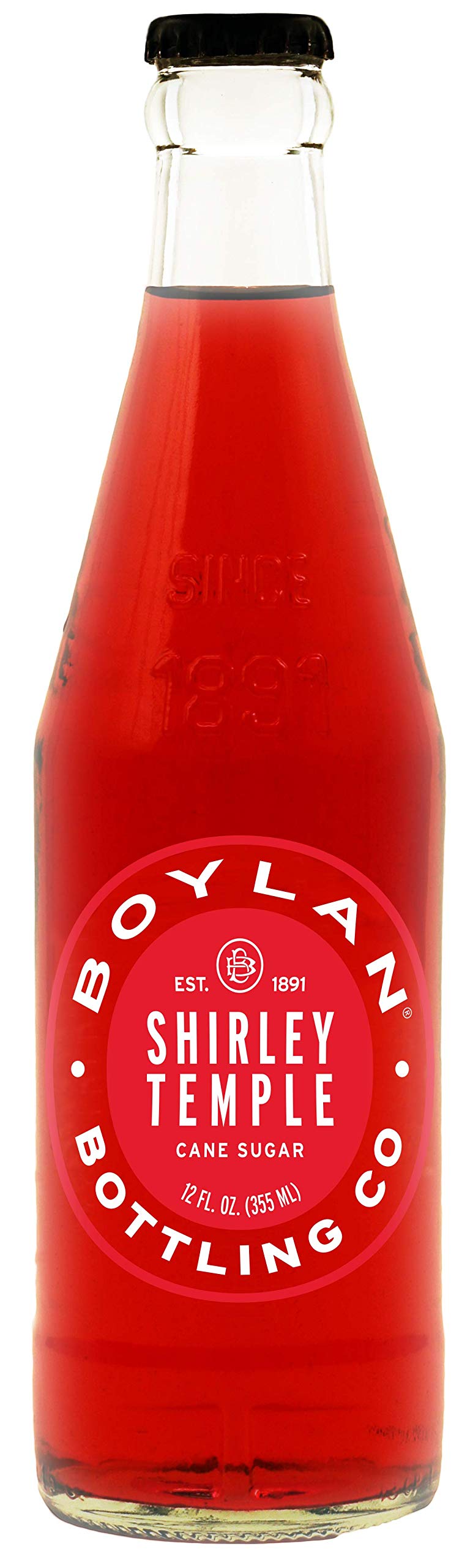 BOYLAN (Pack of 24) Boylan Soda Shirley Temple Natural Nostalgic Regular 12 Fl Oz
