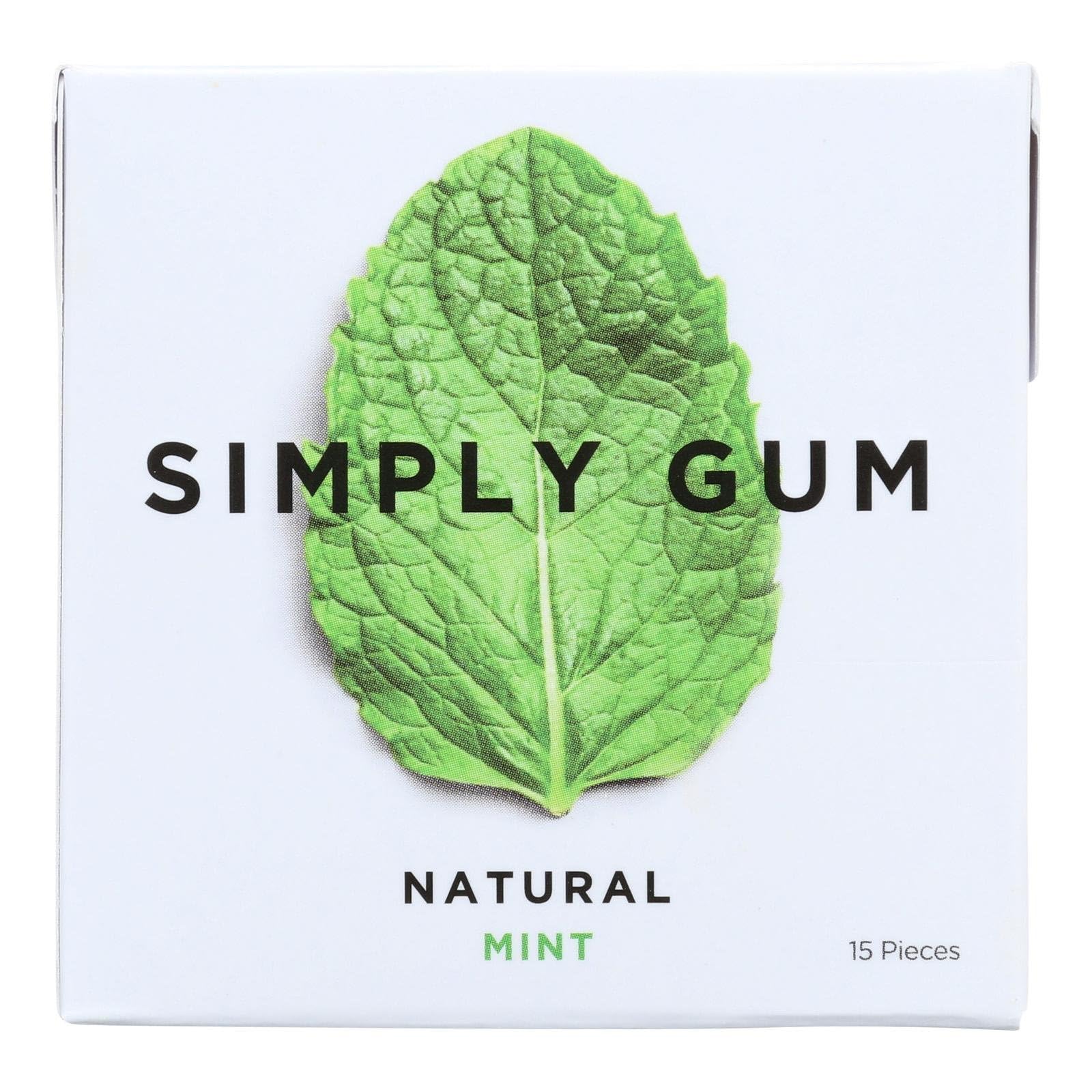 Simplygum Simply Gum Peppermint Natural Gum Chewing