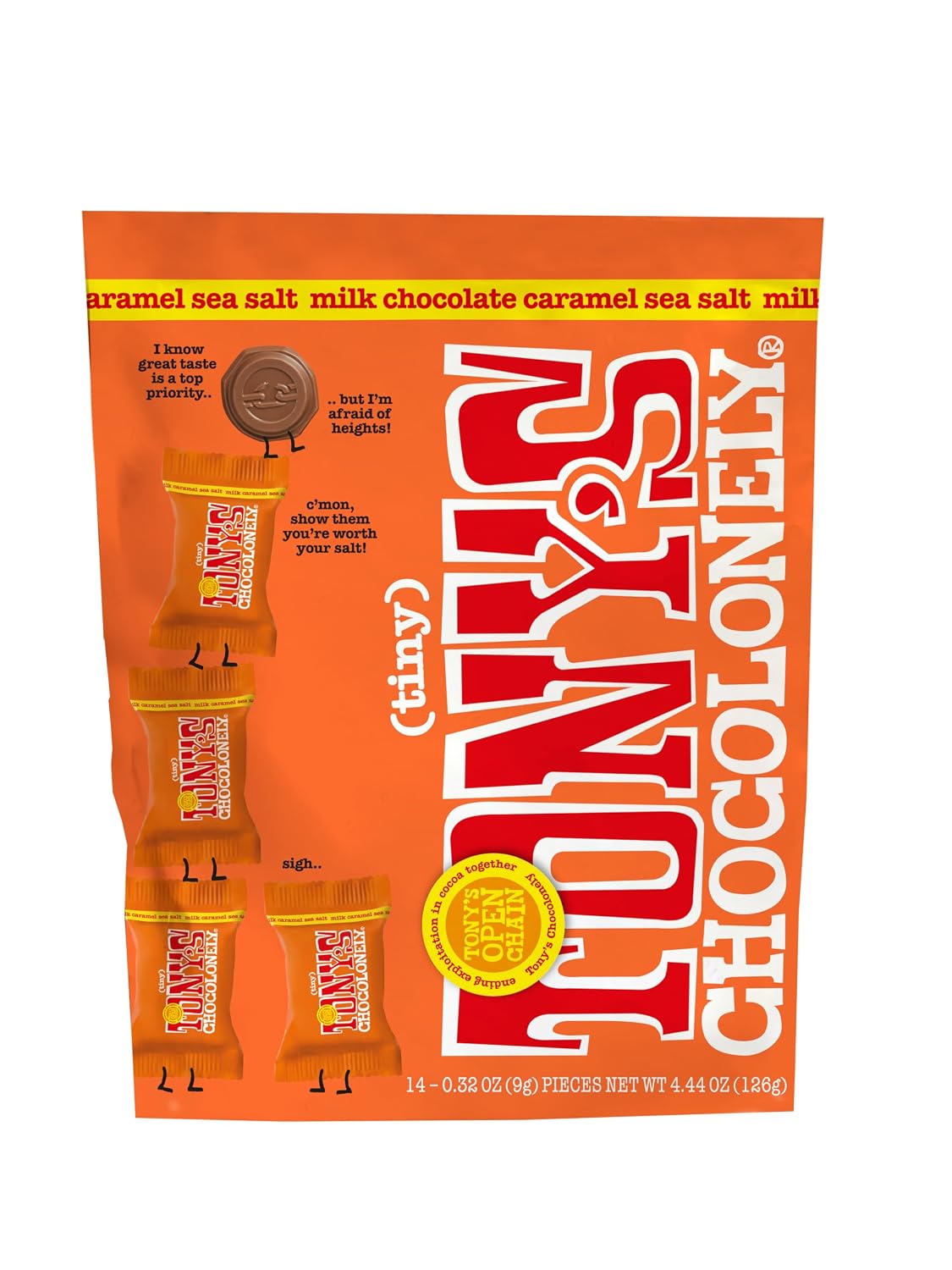 Tonys Chocolonely Chocolate Caramel Sea Salt