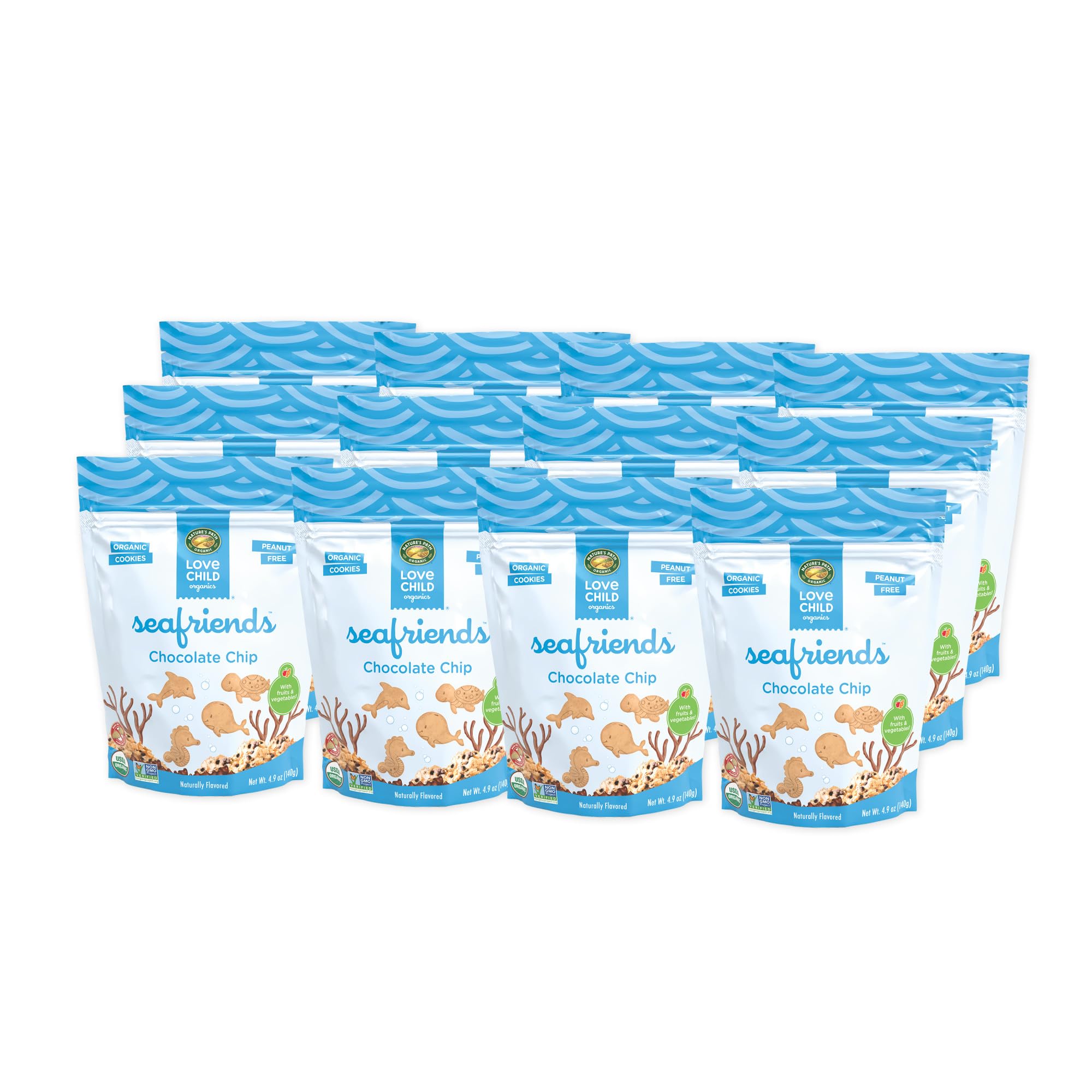 Love Child Organics Cookies Chocolate Chip Organic