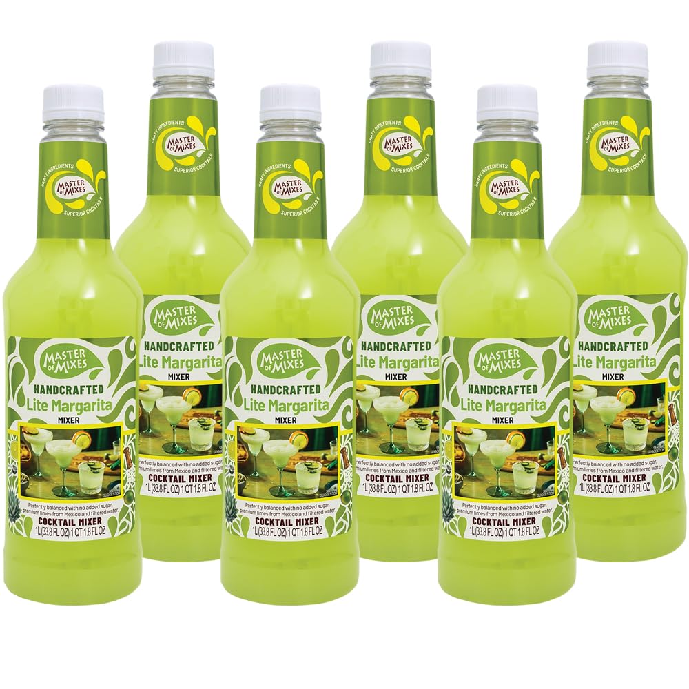 Master Of Mixes Margarita Mix Mrgrta Lite Natural Mixer