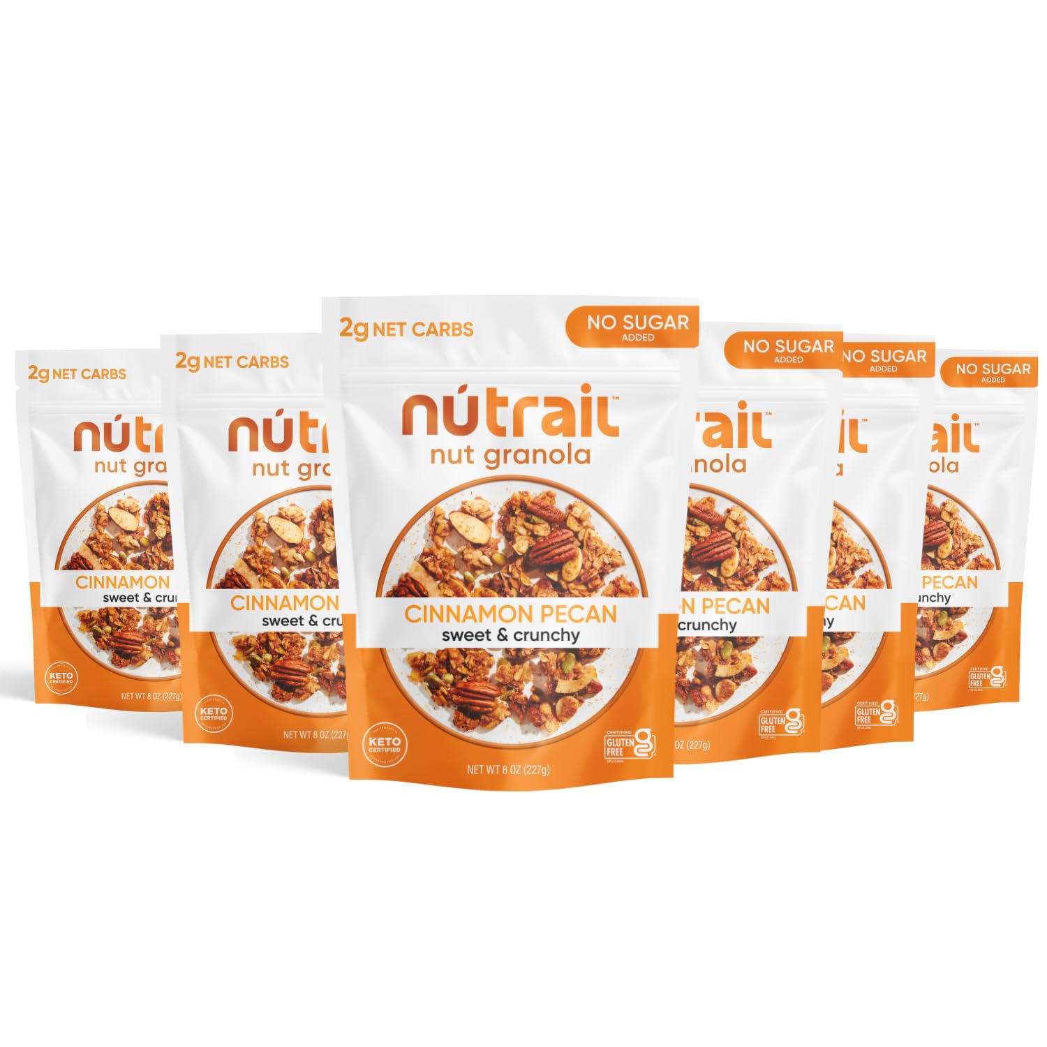 Nutrail Cinnamon Pecan Nut Granola Cereal