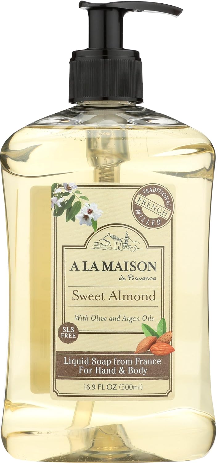 A LA MAISON (Pack of 8) A La Maison Liquid Soap Sweet Almond 16.9 Fl Oz