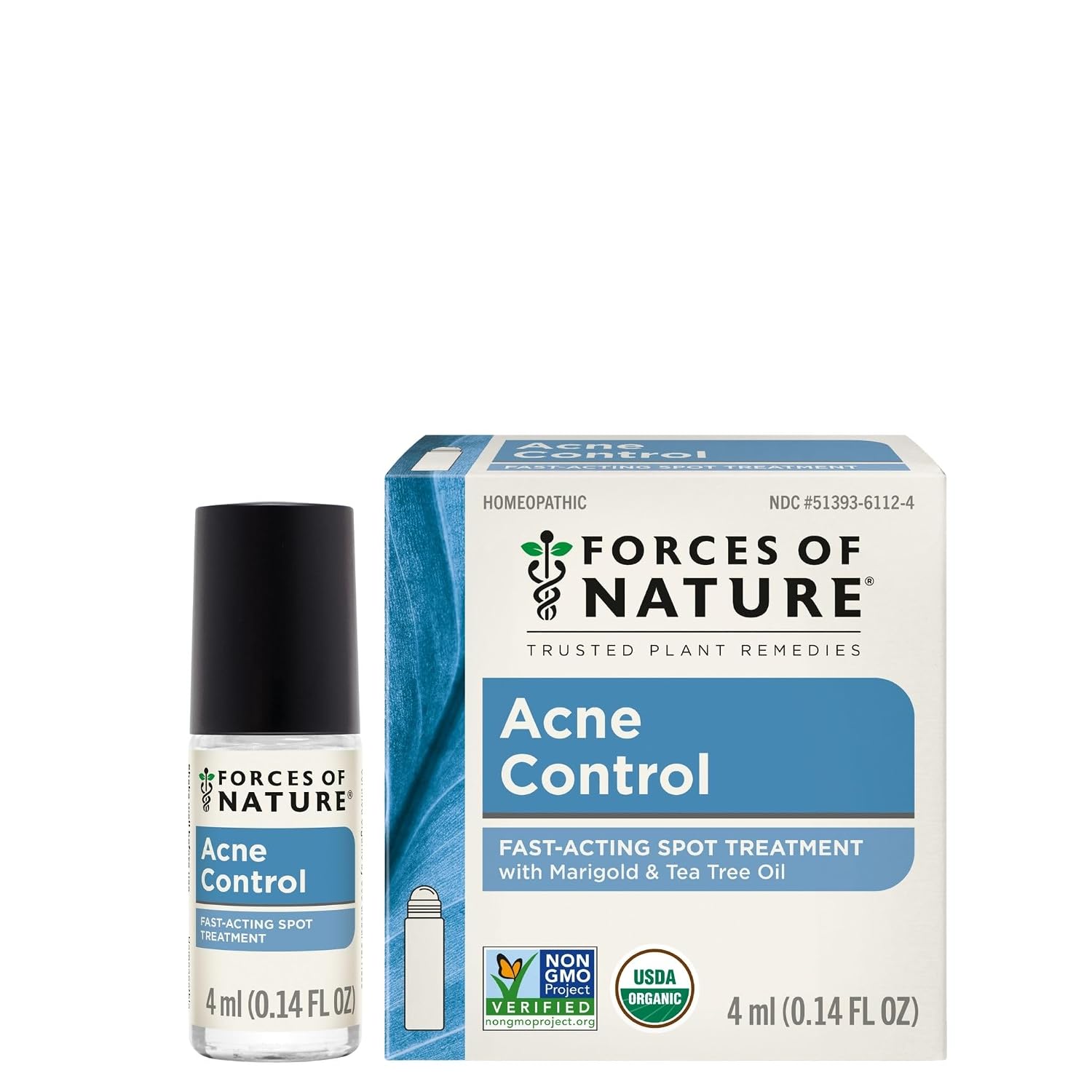 FORCES OF NATUR (Pack of 6) Forces of Nature Acne Pimple Control Homeopathic Medicine 4 mL