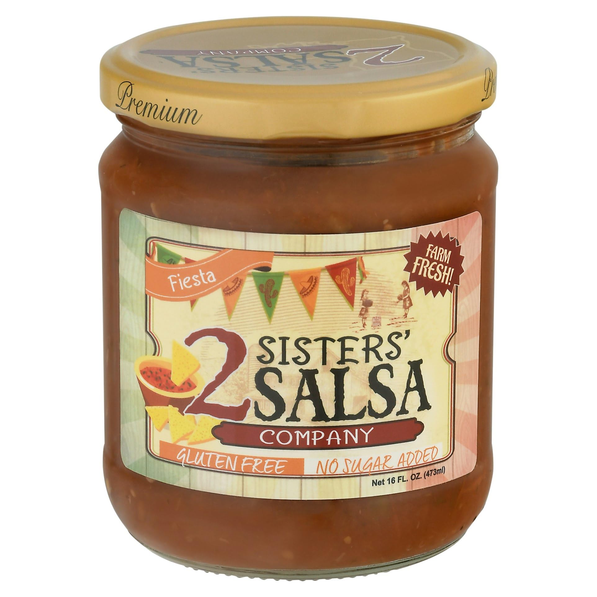 2 Sisters Salsa Fiesta Shelf Stable Salsa