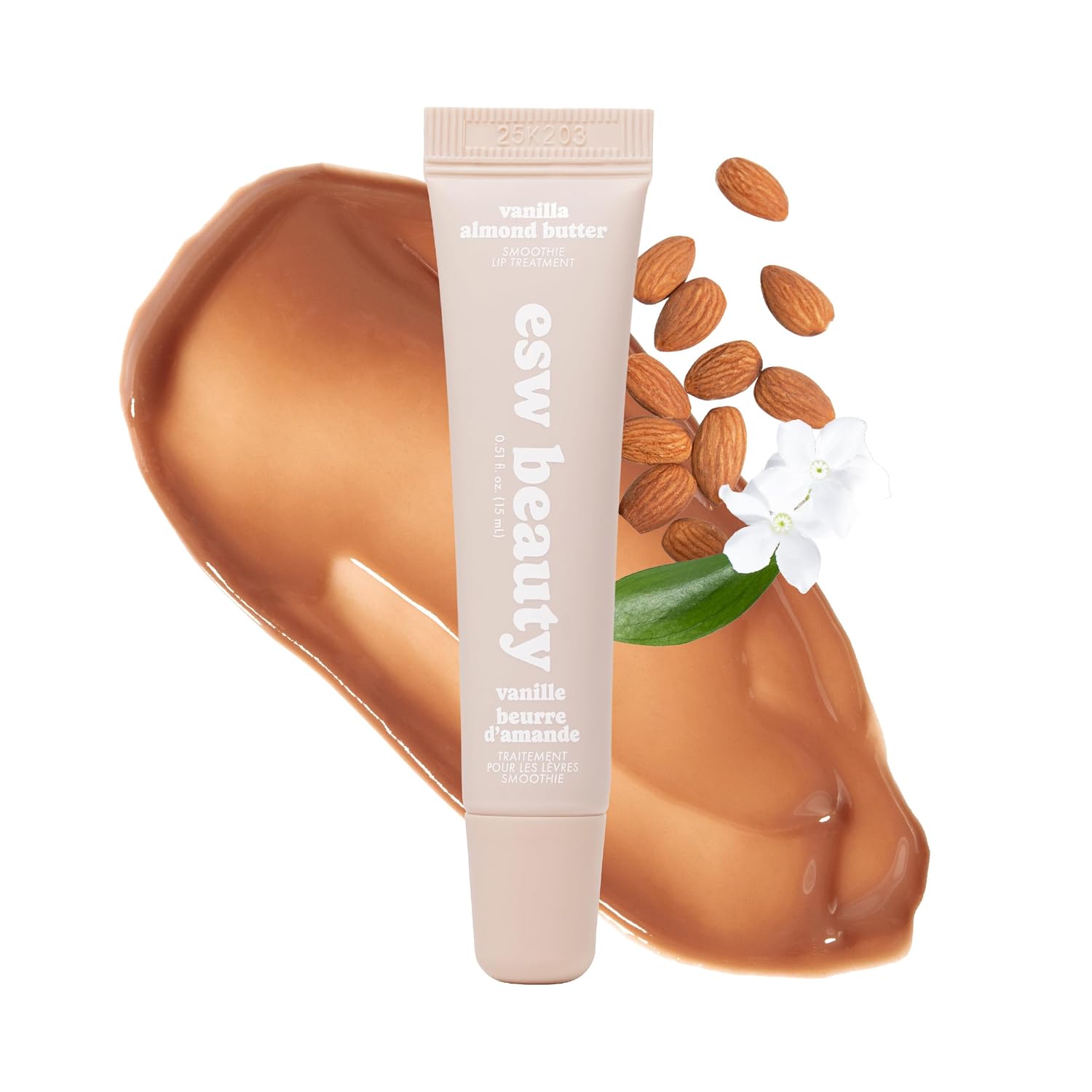 ESW BEAUTY (Pack Of 4) ESW Beauty Lip Treatment Vanilla Almond Butter 0.51 Fl Oz