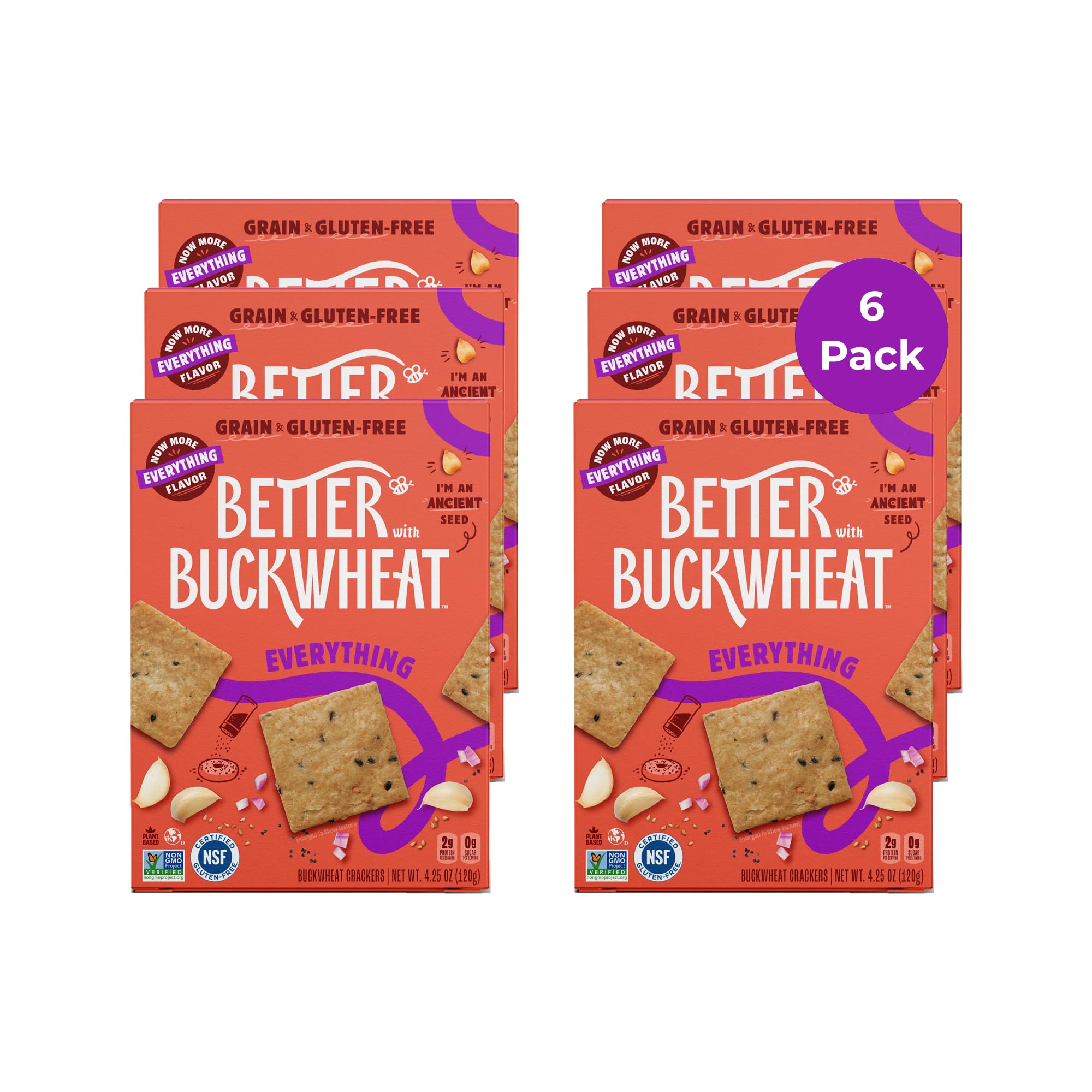 Better With Buckwheat Cracker Everything