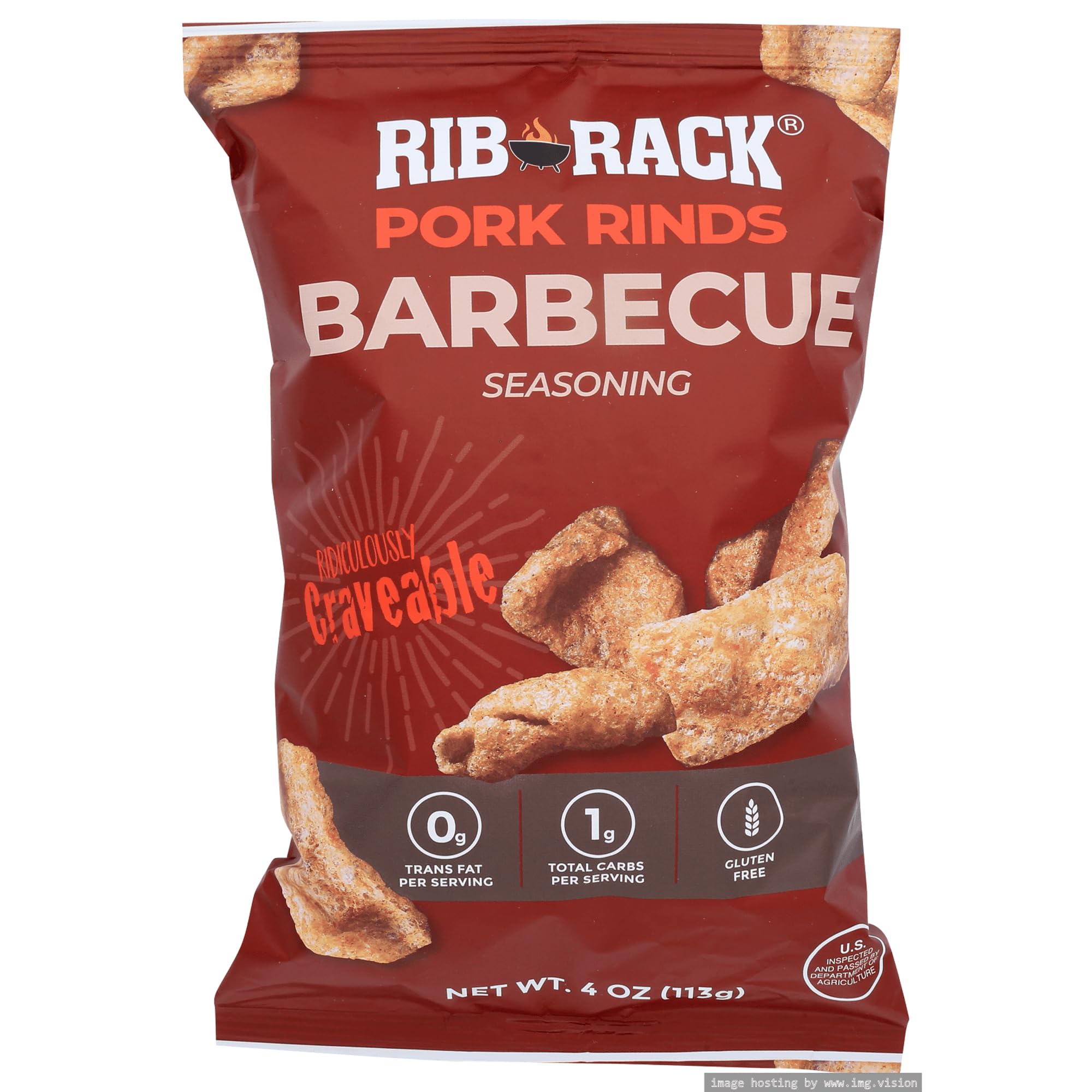 Rib Rack Pork Rinds Barbecue Snack