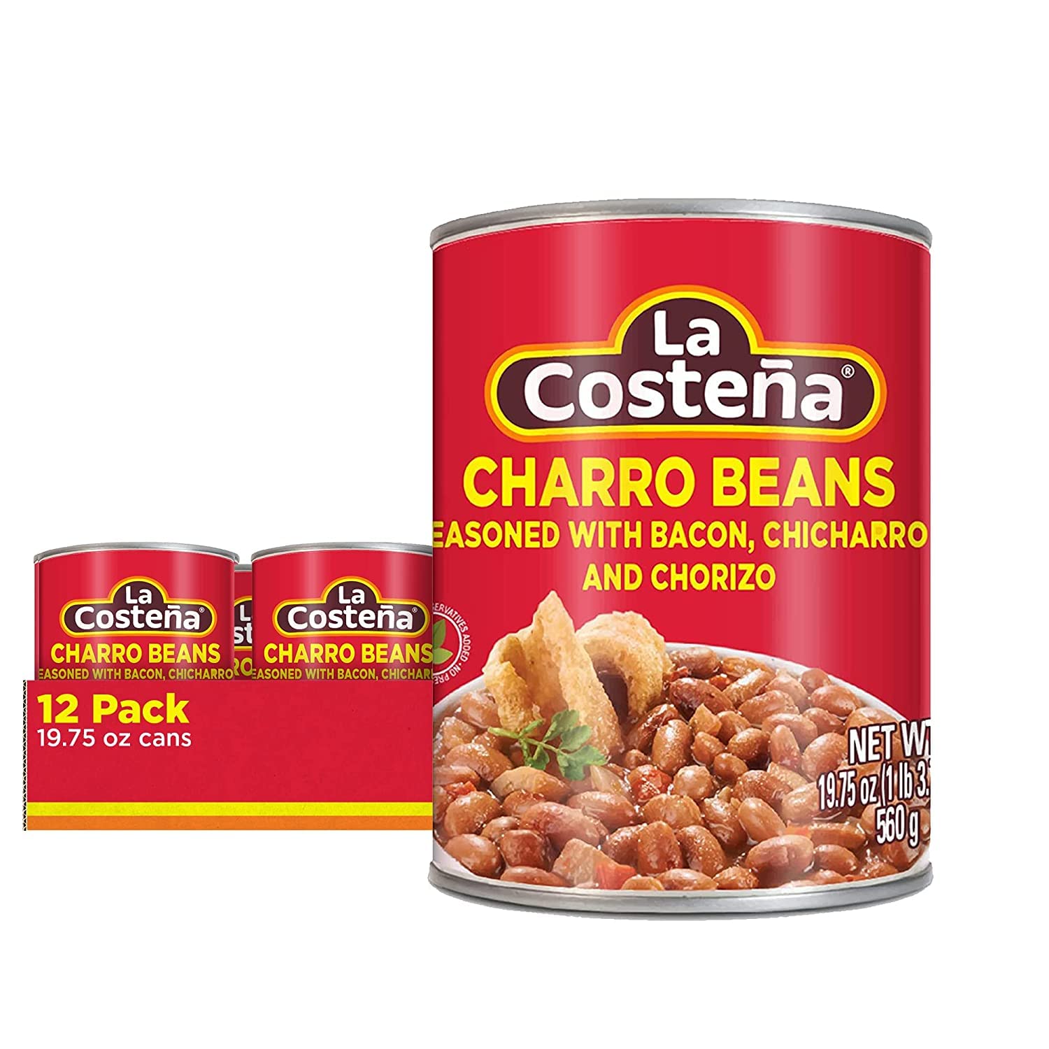 La Costena La Costeña Charro Whole Beans Authentic Mexican Natural Gr