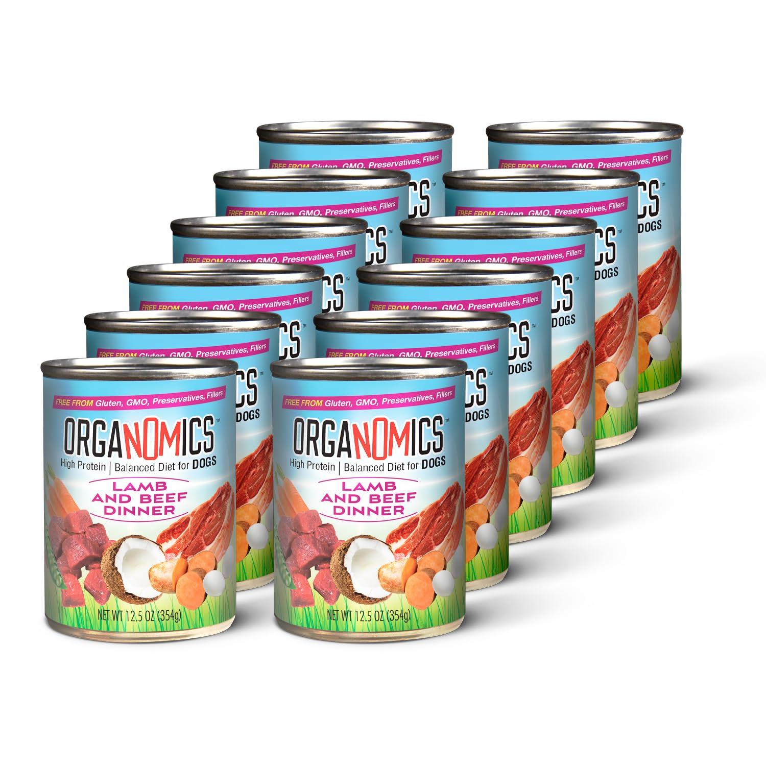 Organomics Dog Food Lamb & Beef