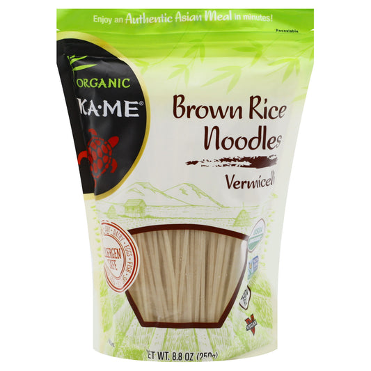 Ka Me Noodle Brown Rice Vermicel 8.8 oz (Pack Of 6)