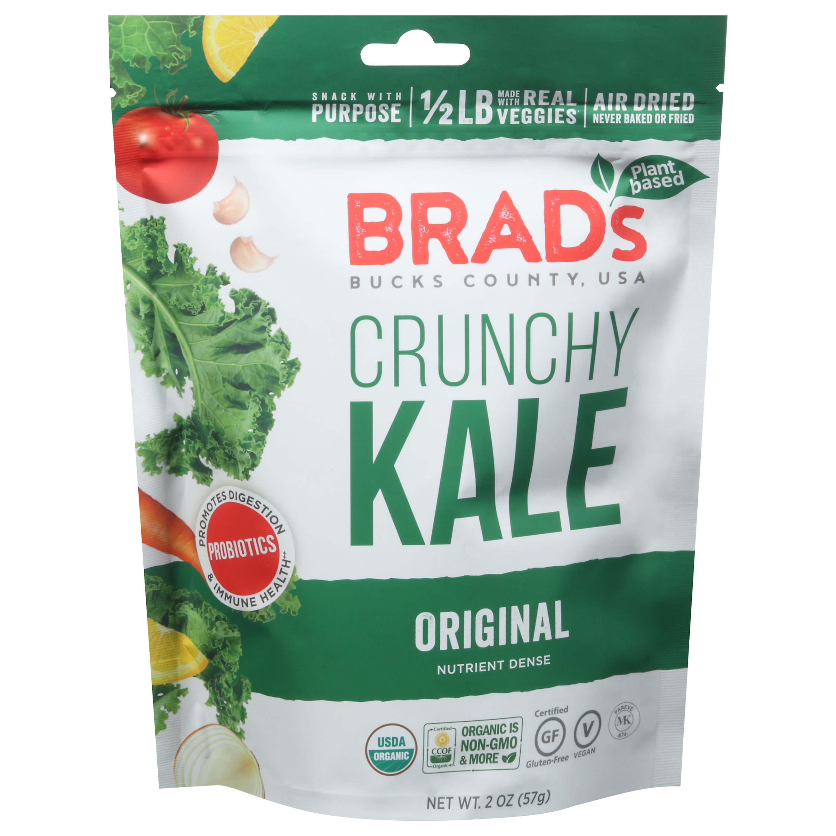 Brad's Plant Based Kale Crunchy W Pro Organic