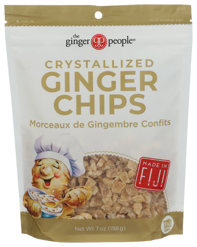 Ginger People Ginger Chip Crystallized Ginger Toppers